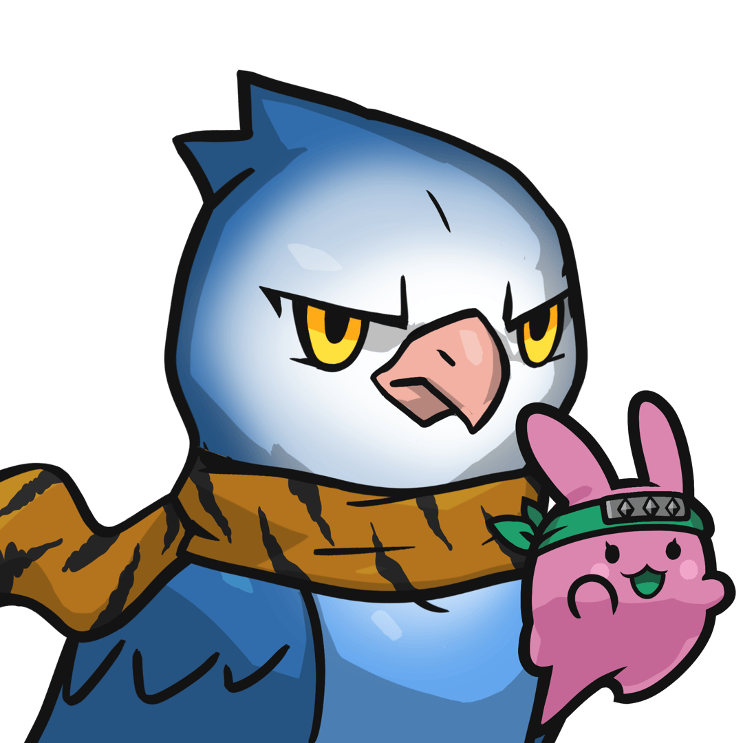 Narukami-Rosy-faced lovebird(blue) #09654
