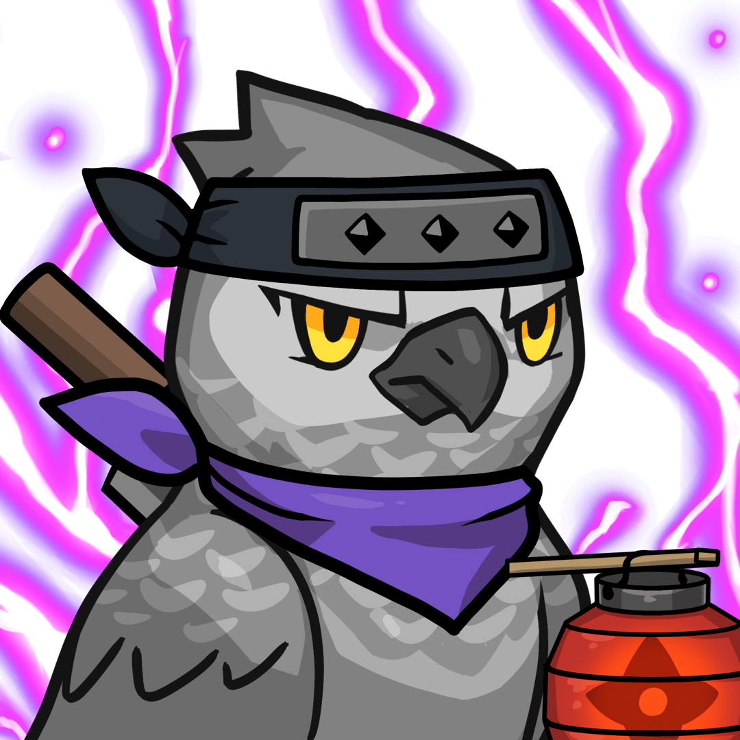Narukami-Grey parrot #09843