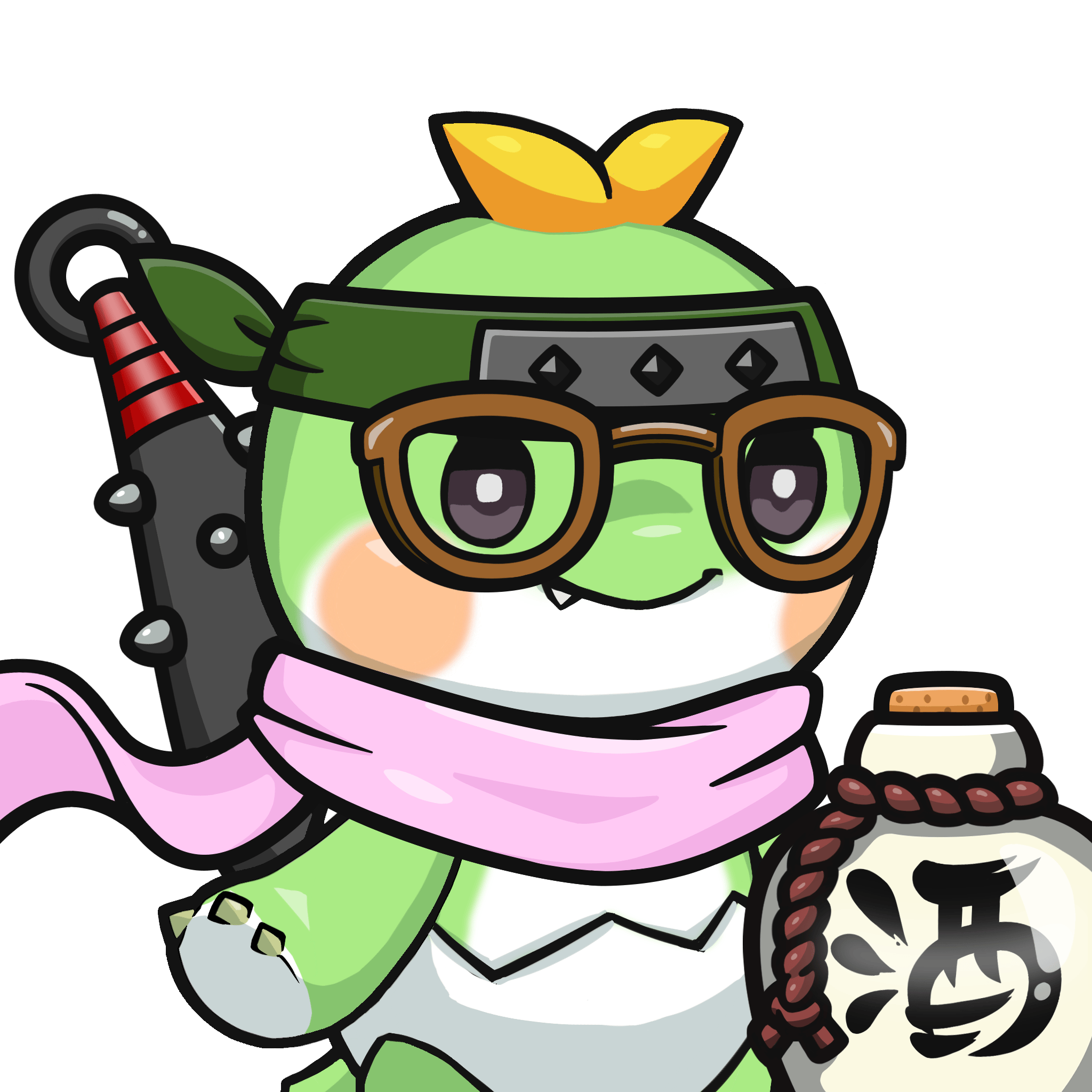 Taruto-Green zaurus #16836