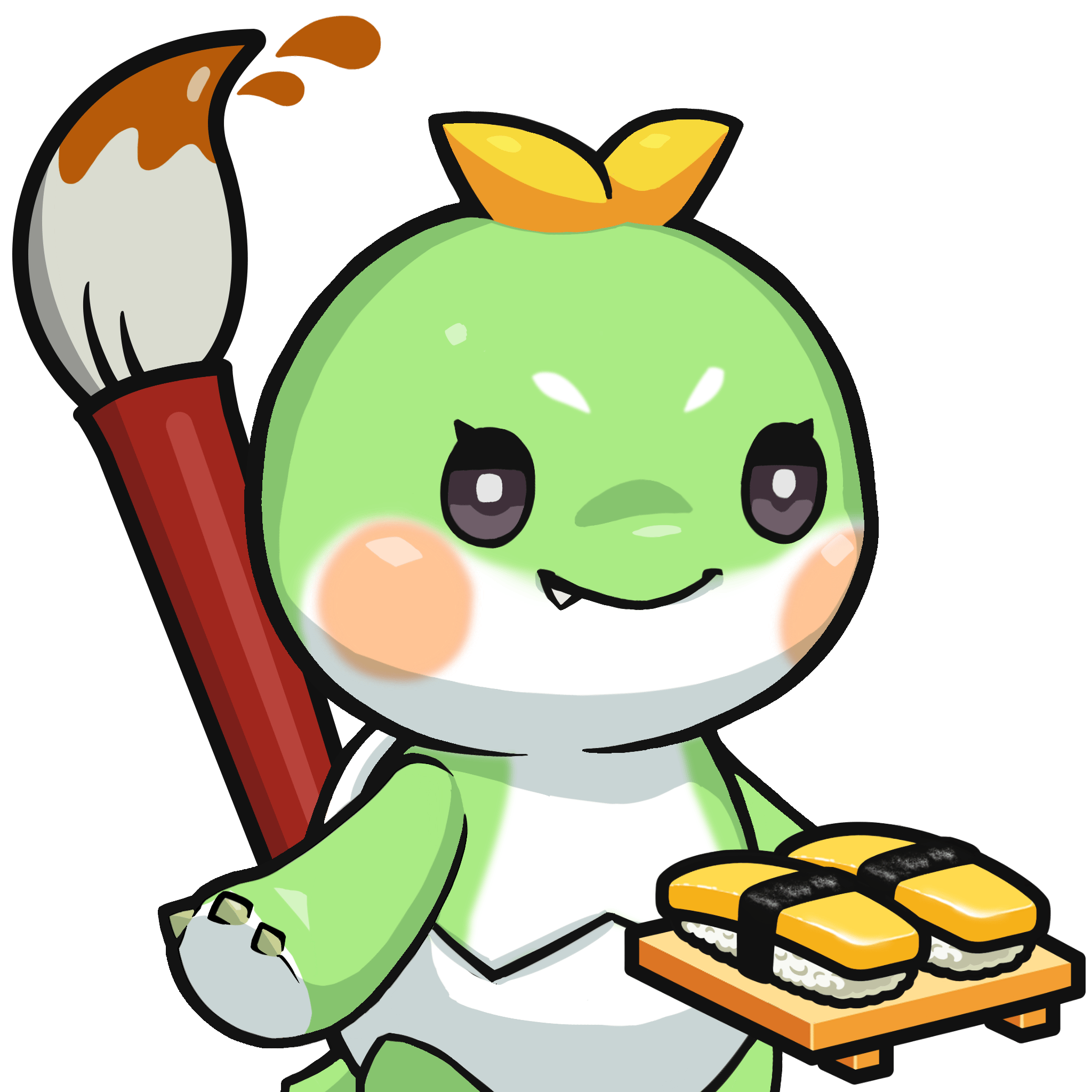 Taruto-Green zaurus #19254