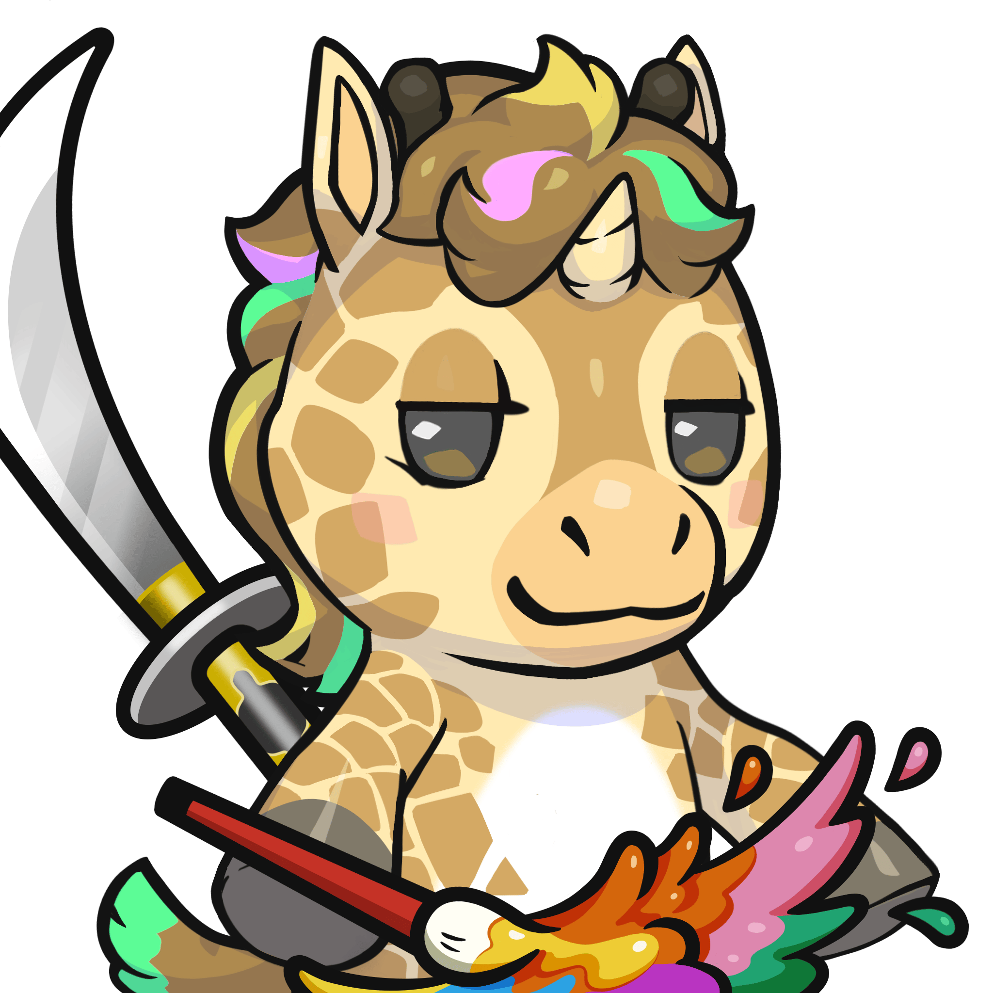 Ema-Giraffe #19838
