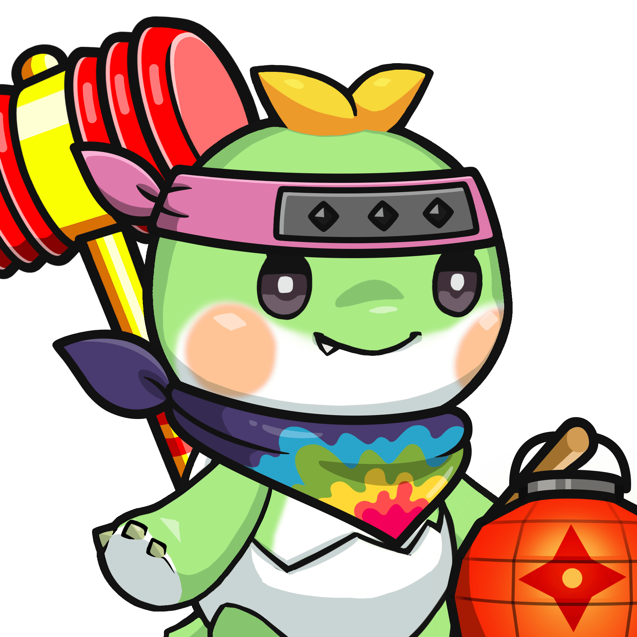 Taruto-Green zaurus #00727
