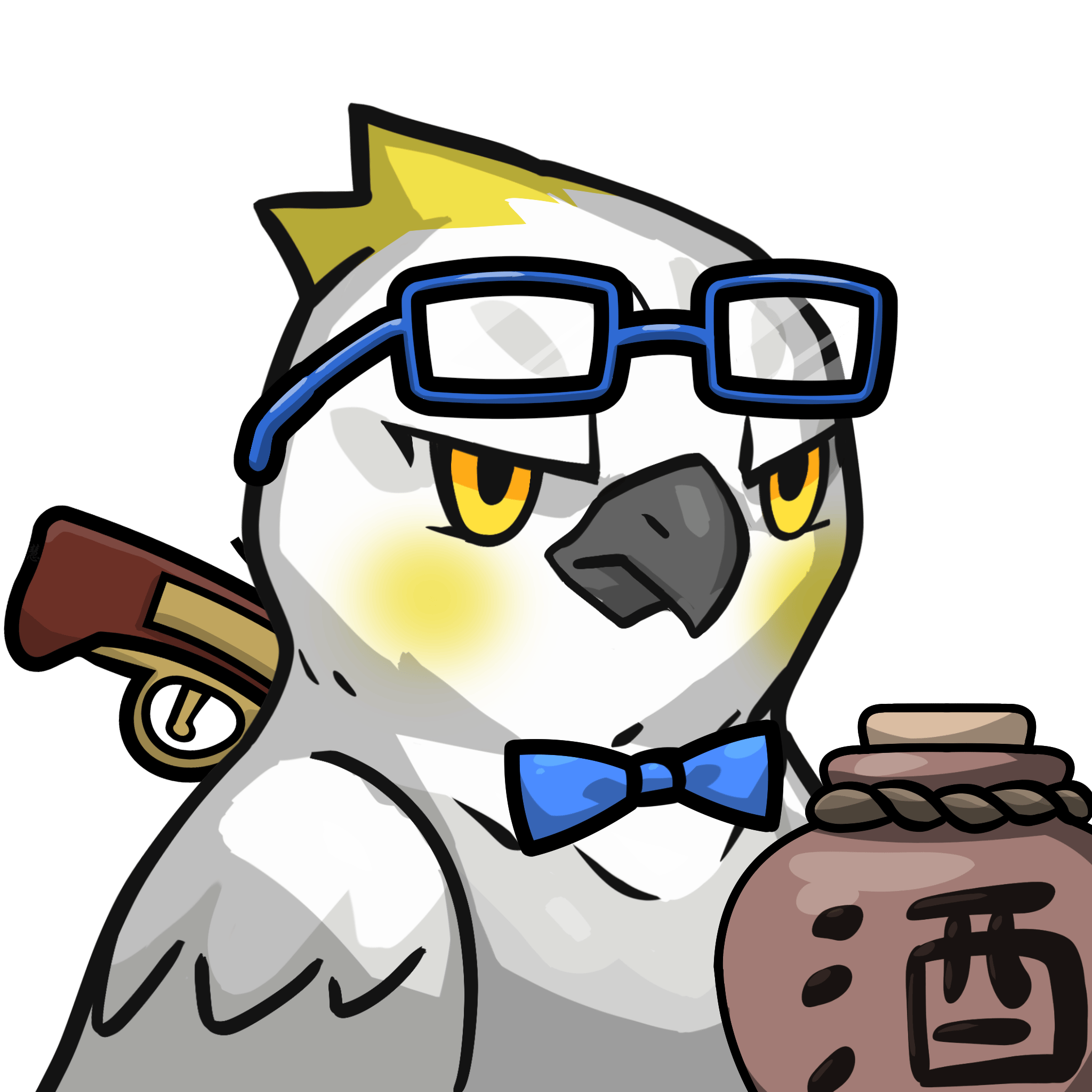 ［Locked］Narukami-Yellow-crested cockatoo #01001