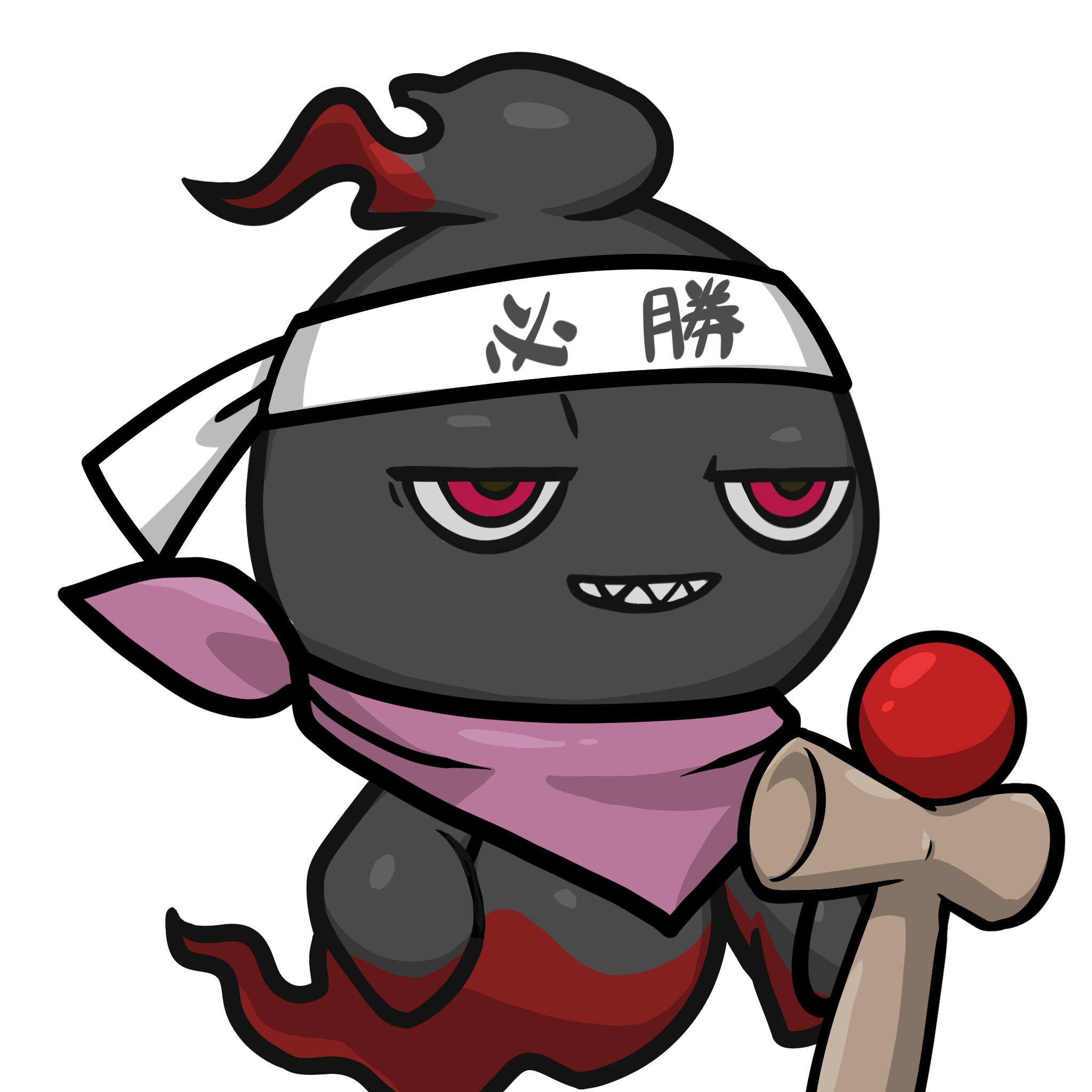 Mitama-Black_Red #10052
