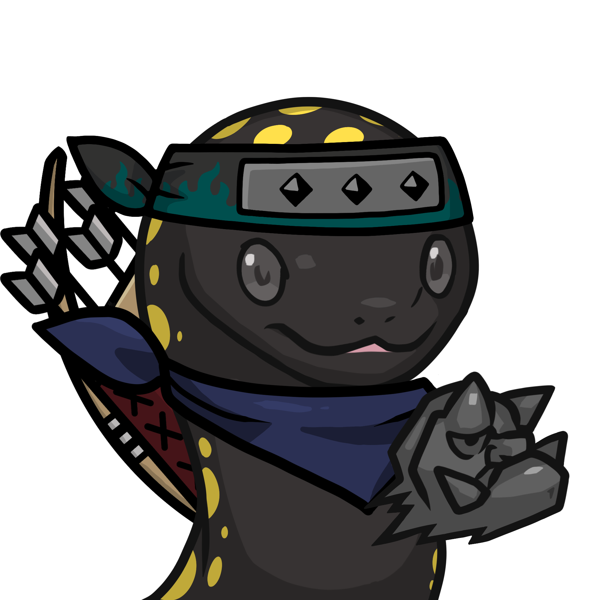 Orochi-Pointed salamander #10058