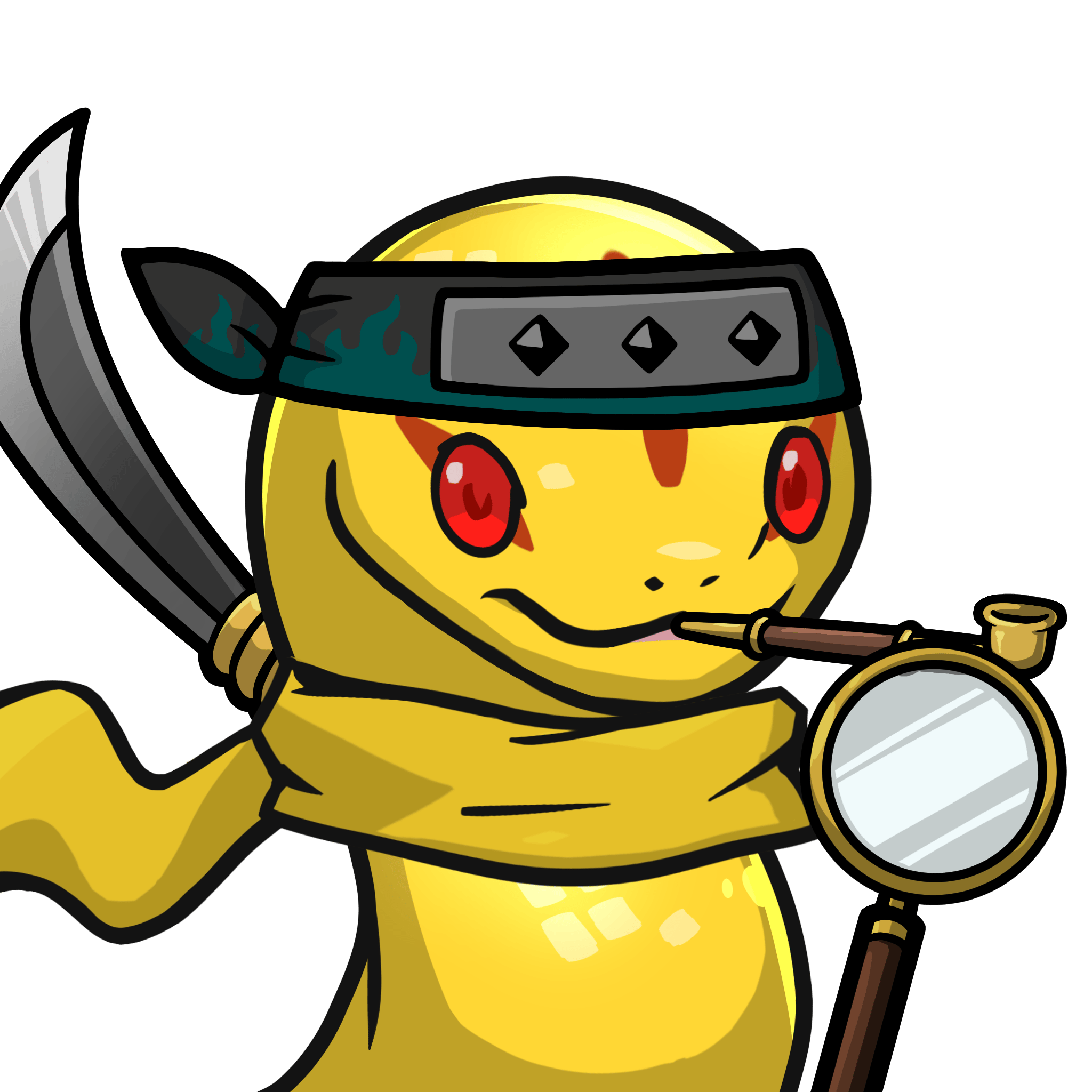Orochi-Gold(pipe) #10164