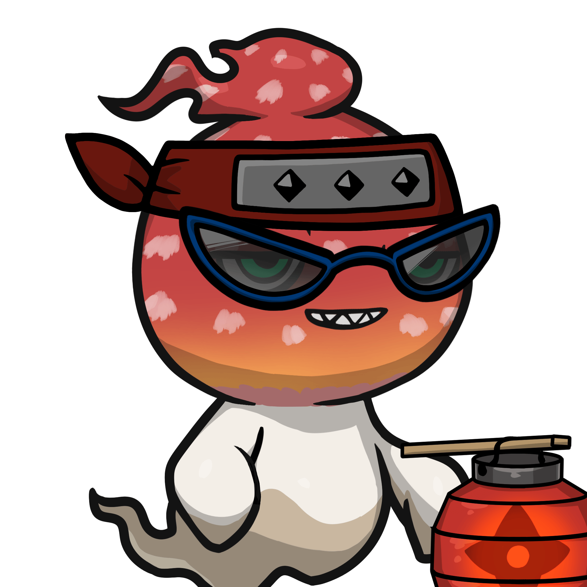 Mitama-Red Mushroom #10268
