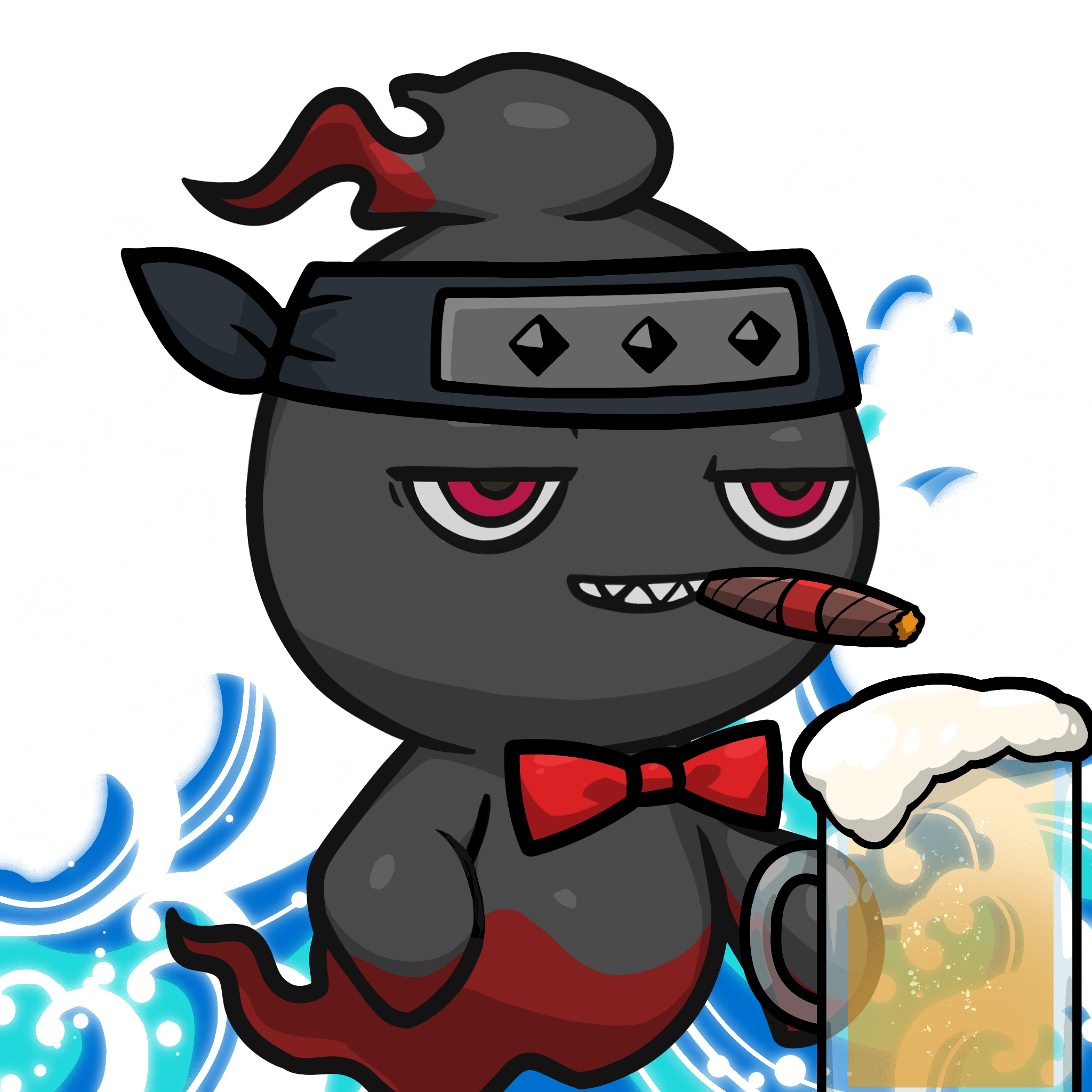 Mitama-Black_Red(cigar) #01030