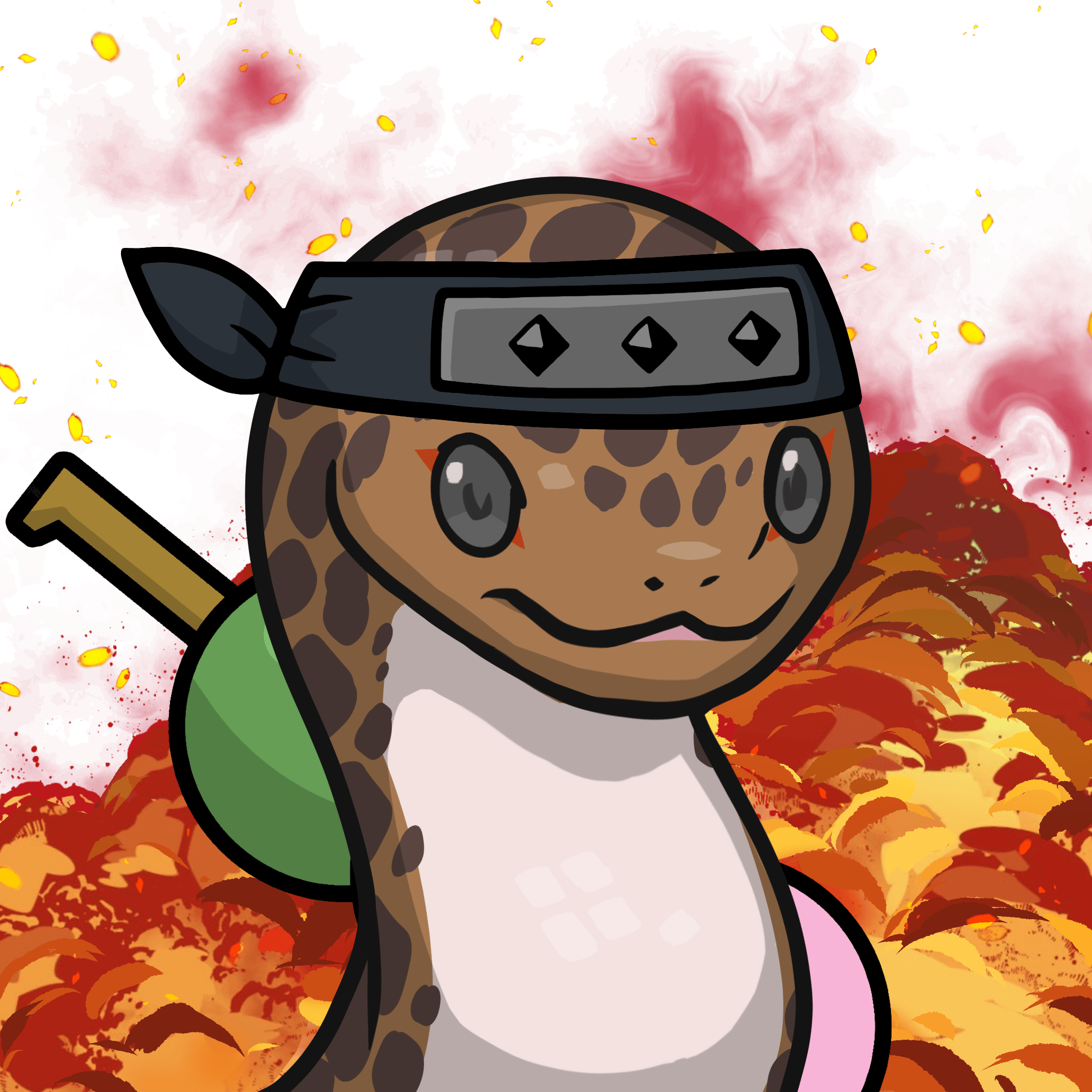Orochi-Leopard lizard02 #10303
