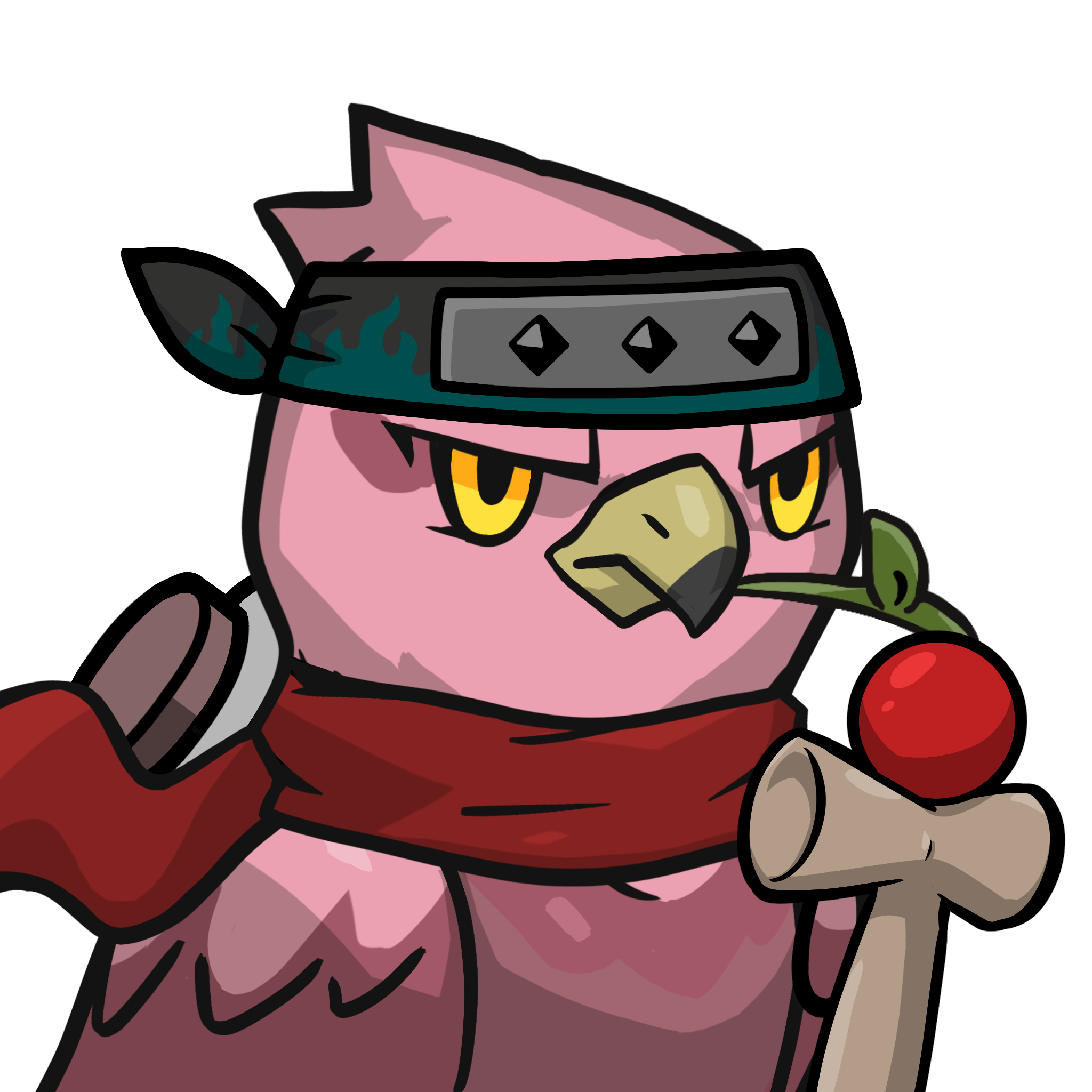 Narukami-Pink(leaf) #10367