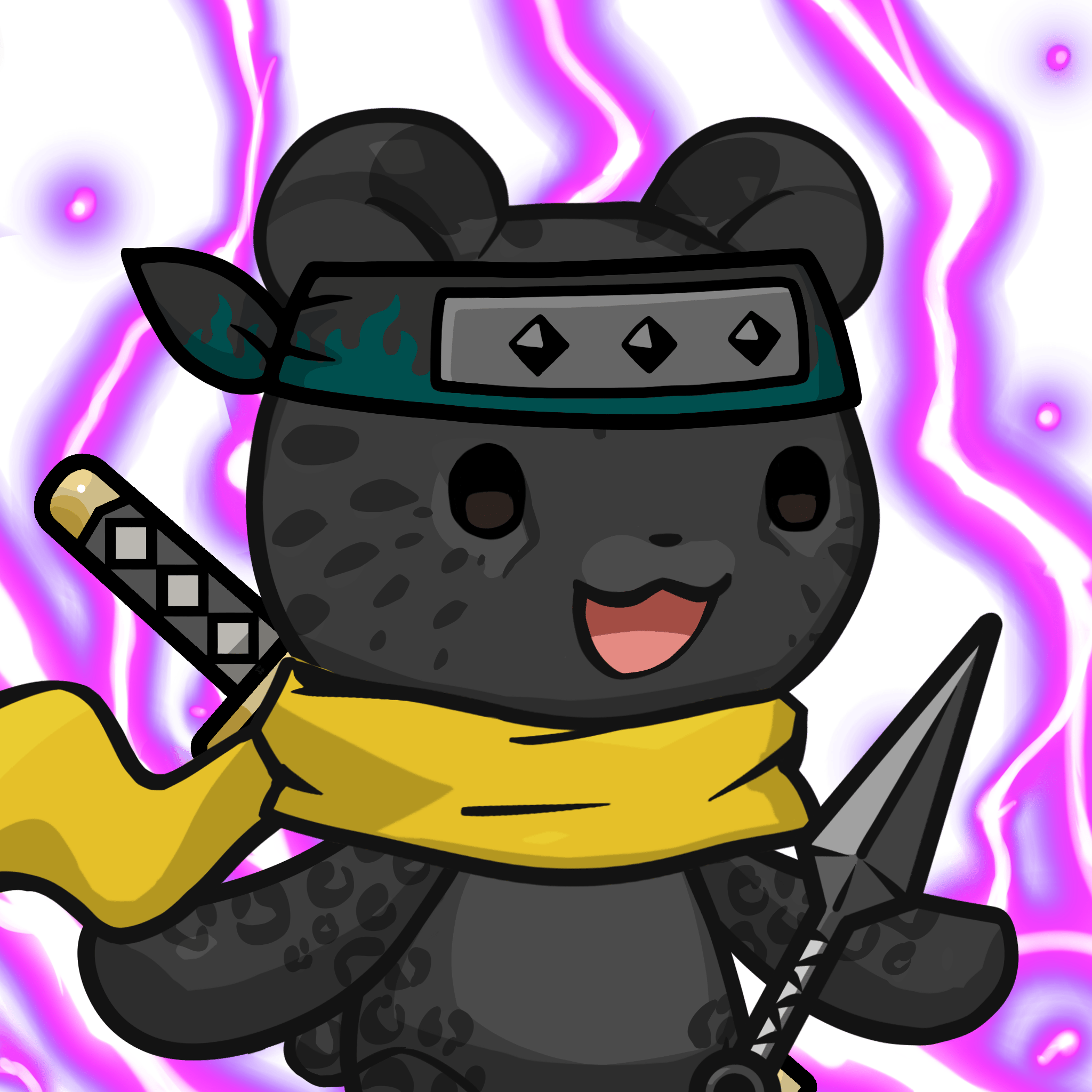 Leelee-Black leopard #10380