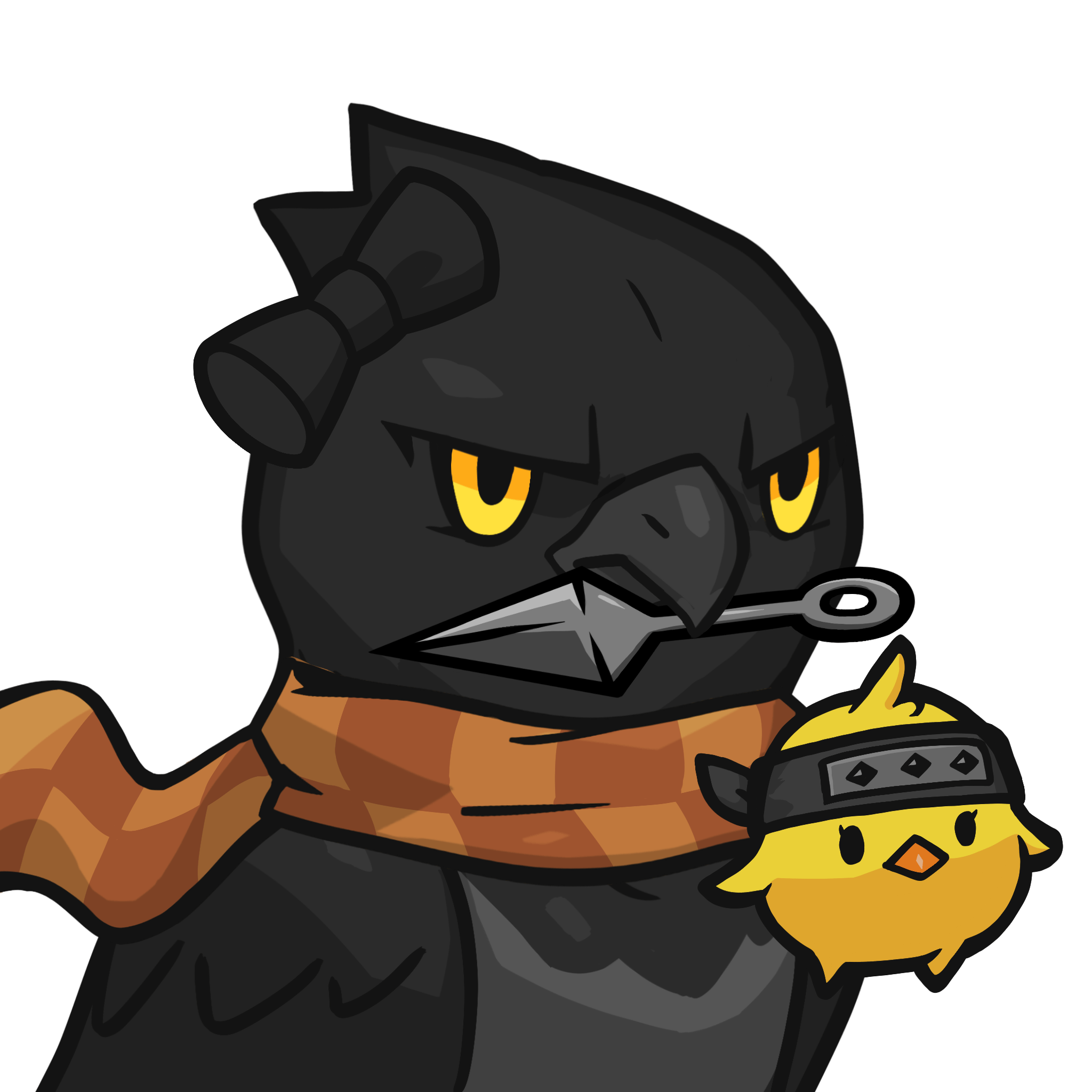 Narukami-Crow(kunai) #10445
