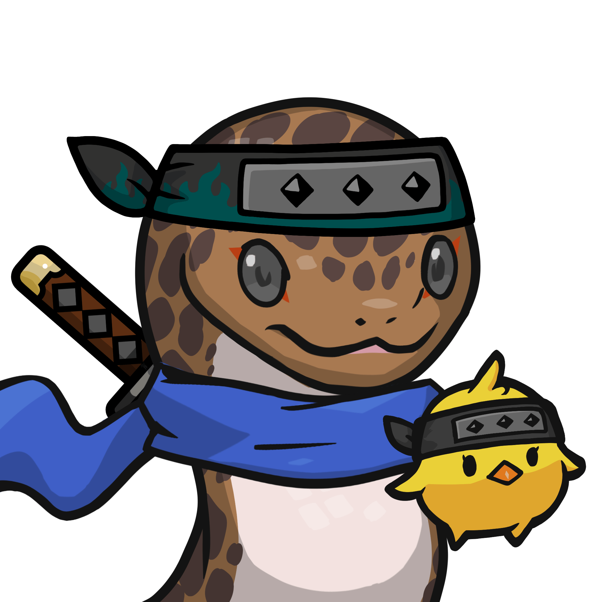 Orochi-Leopard lizard02 #10669