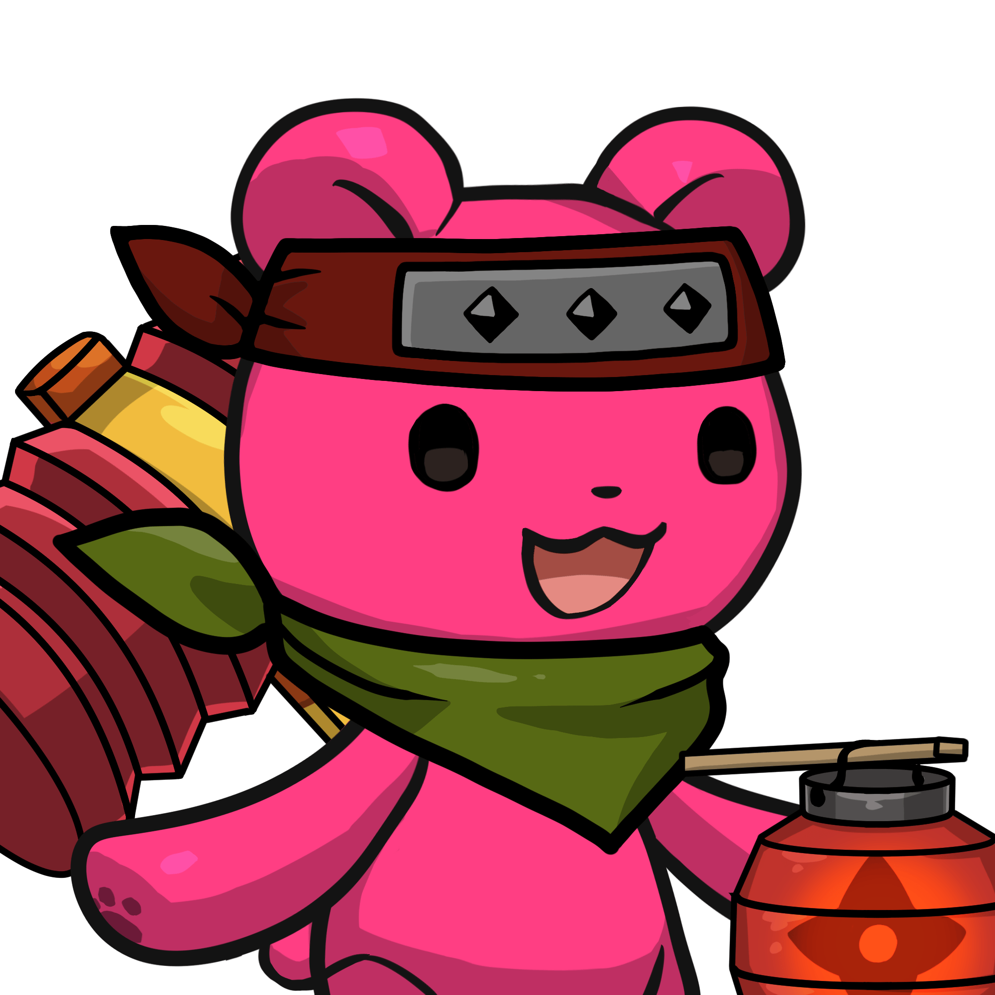 Leelee-Pinkbear #10696