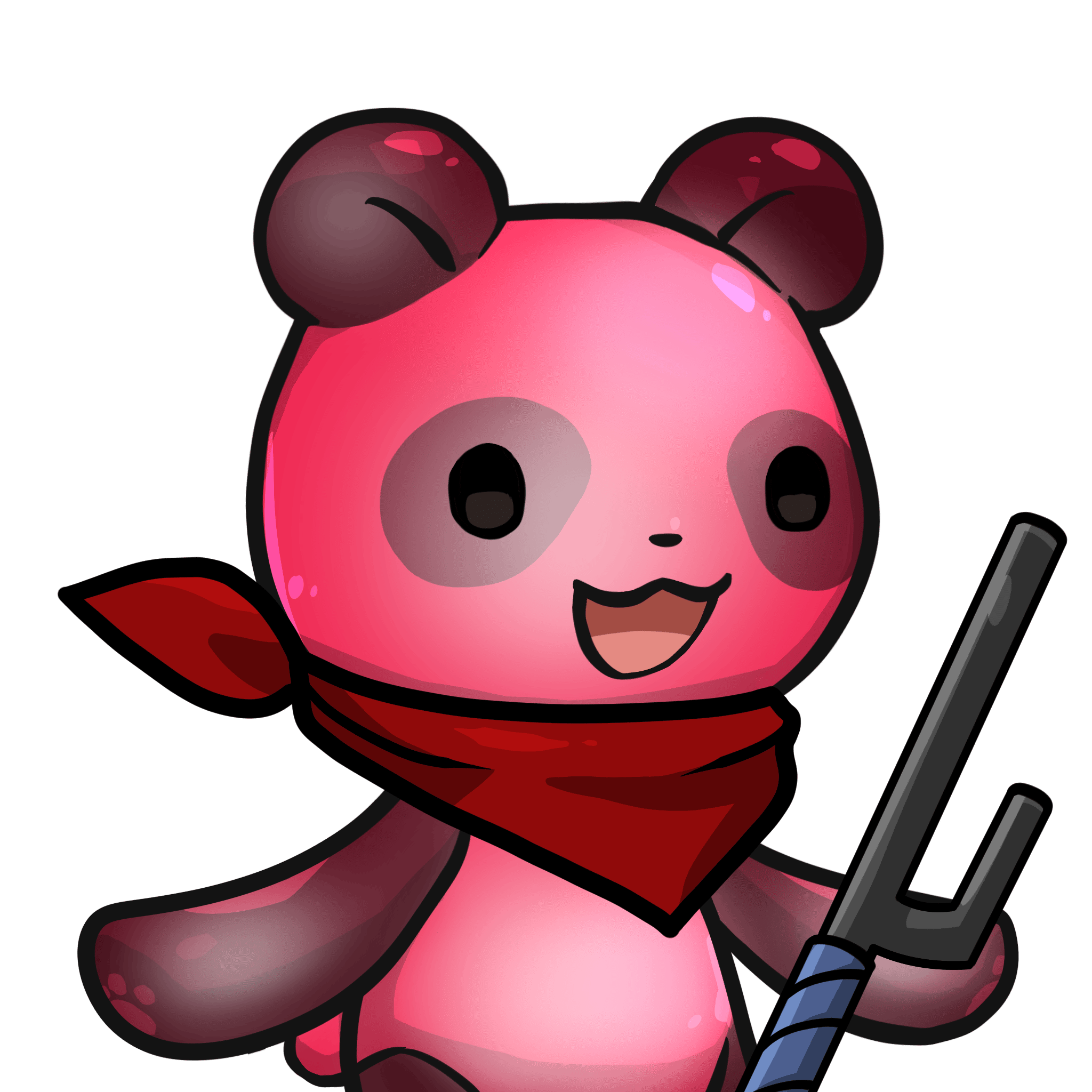 Leelee-Gummypanda-strawberry #10799