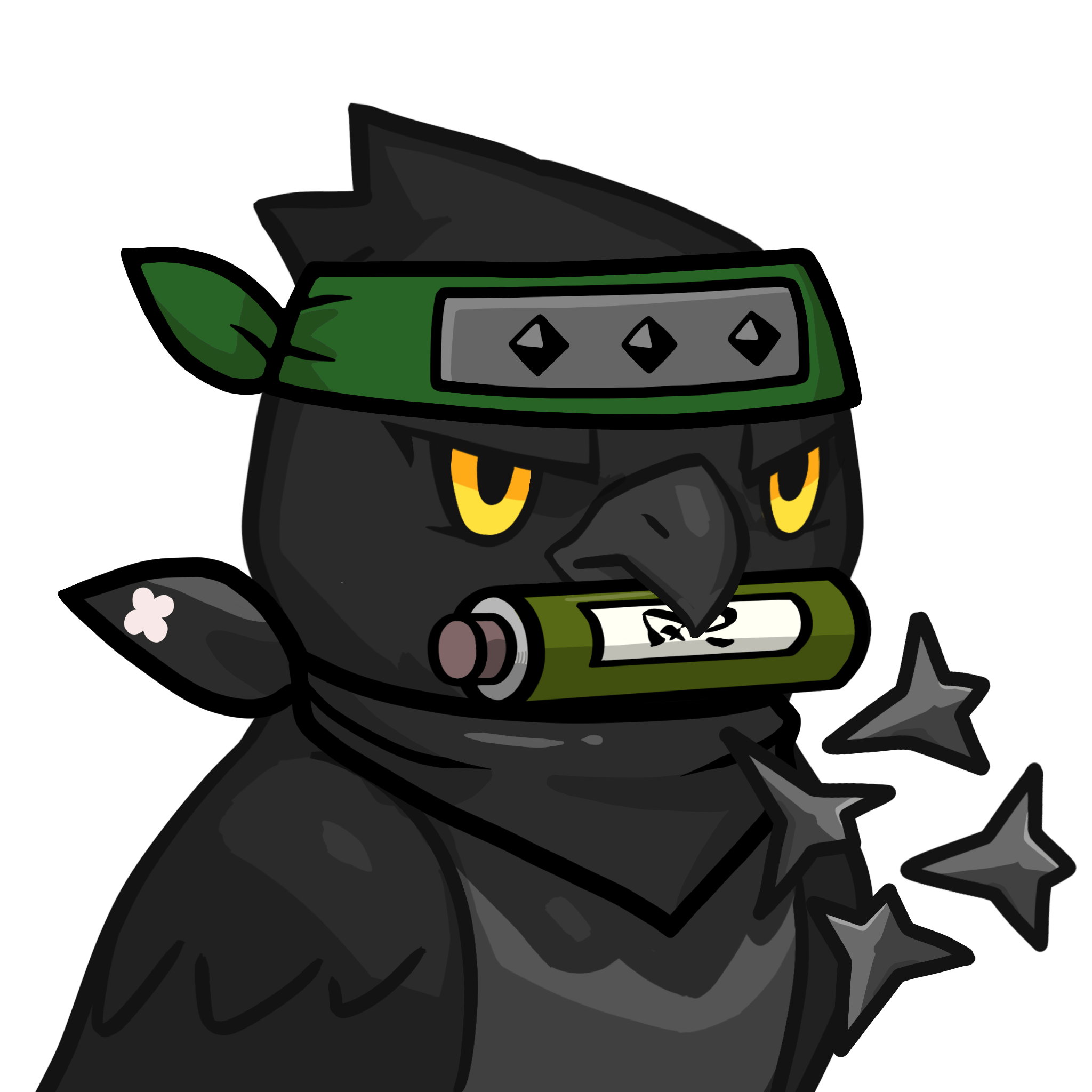 Narukami-Crow(scroll) #10811