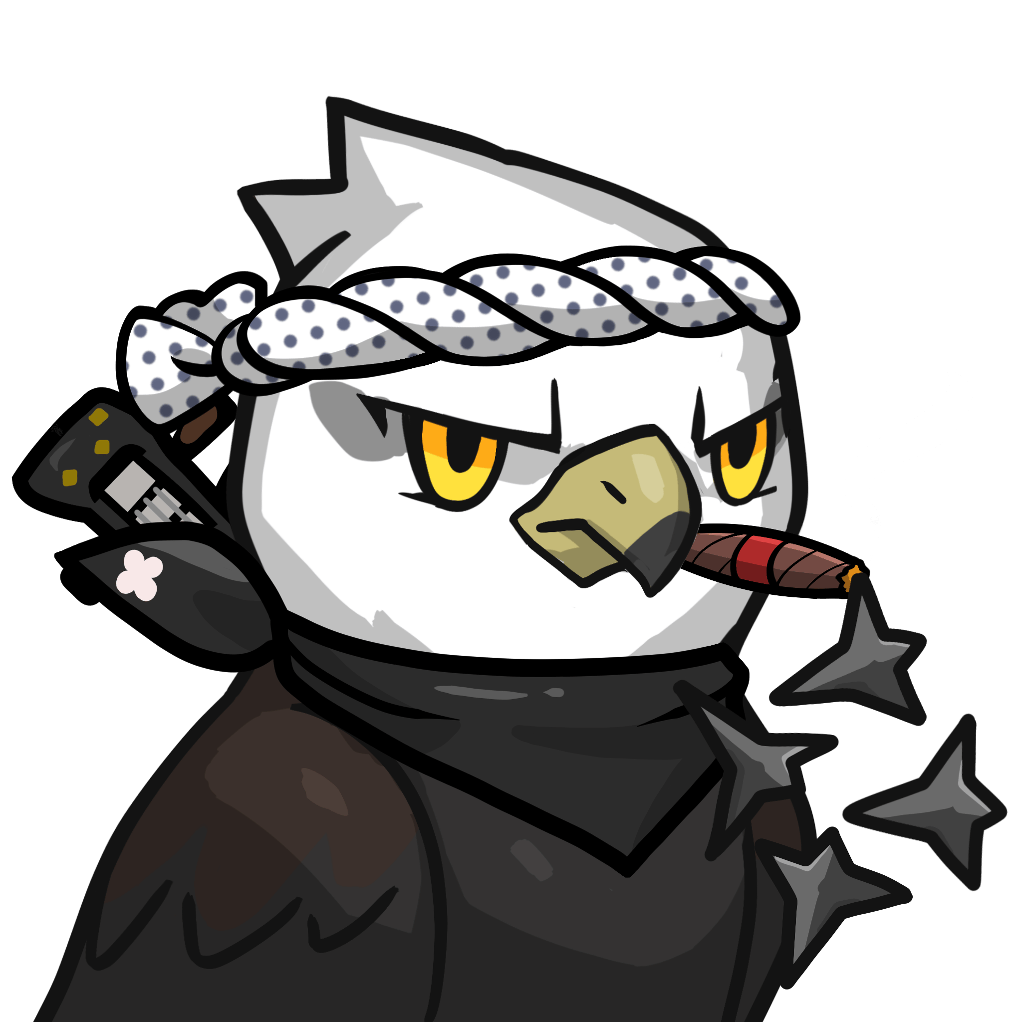 Narukami-Bald eagle(cigar) #10814