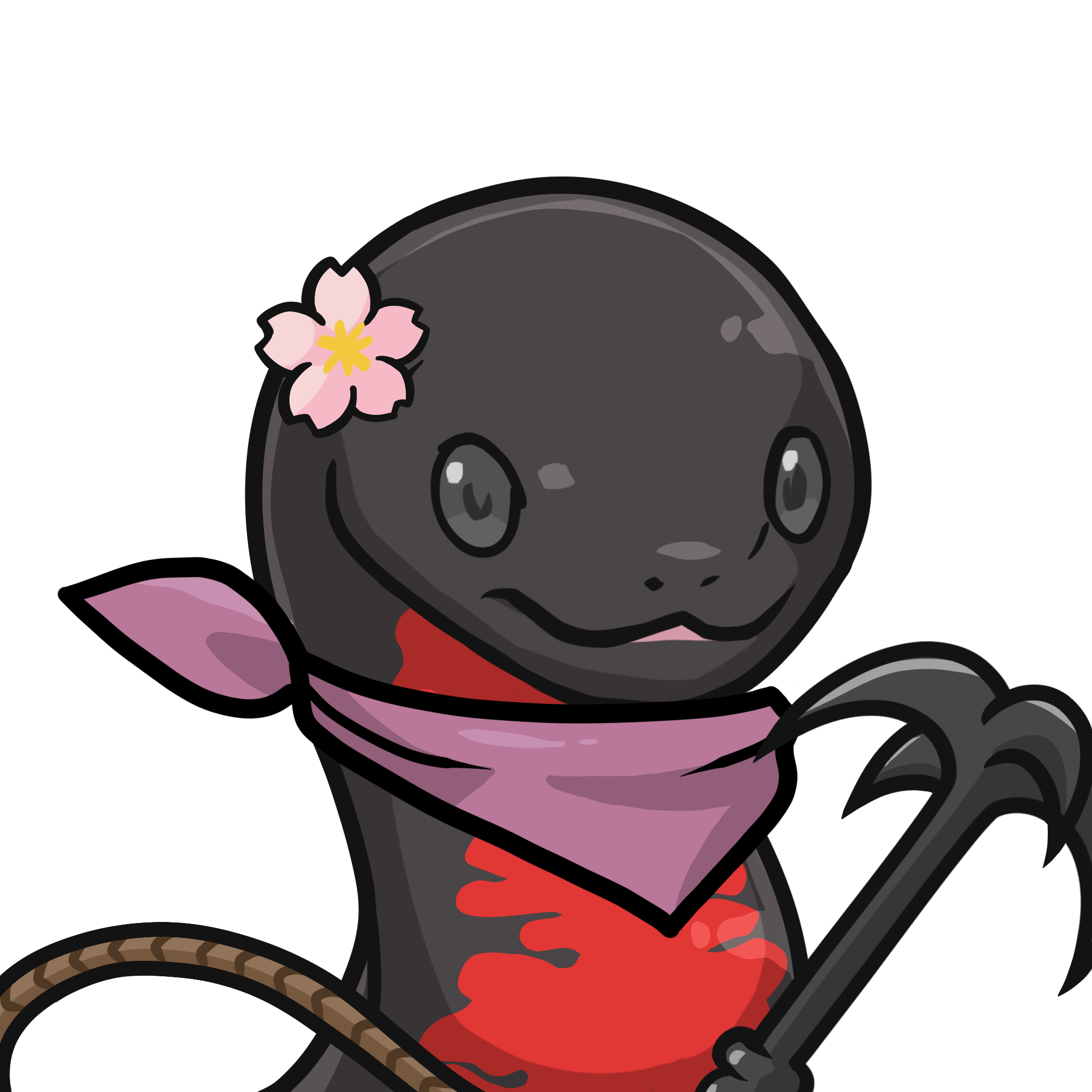 Orochi-Red-bellied newt #01085