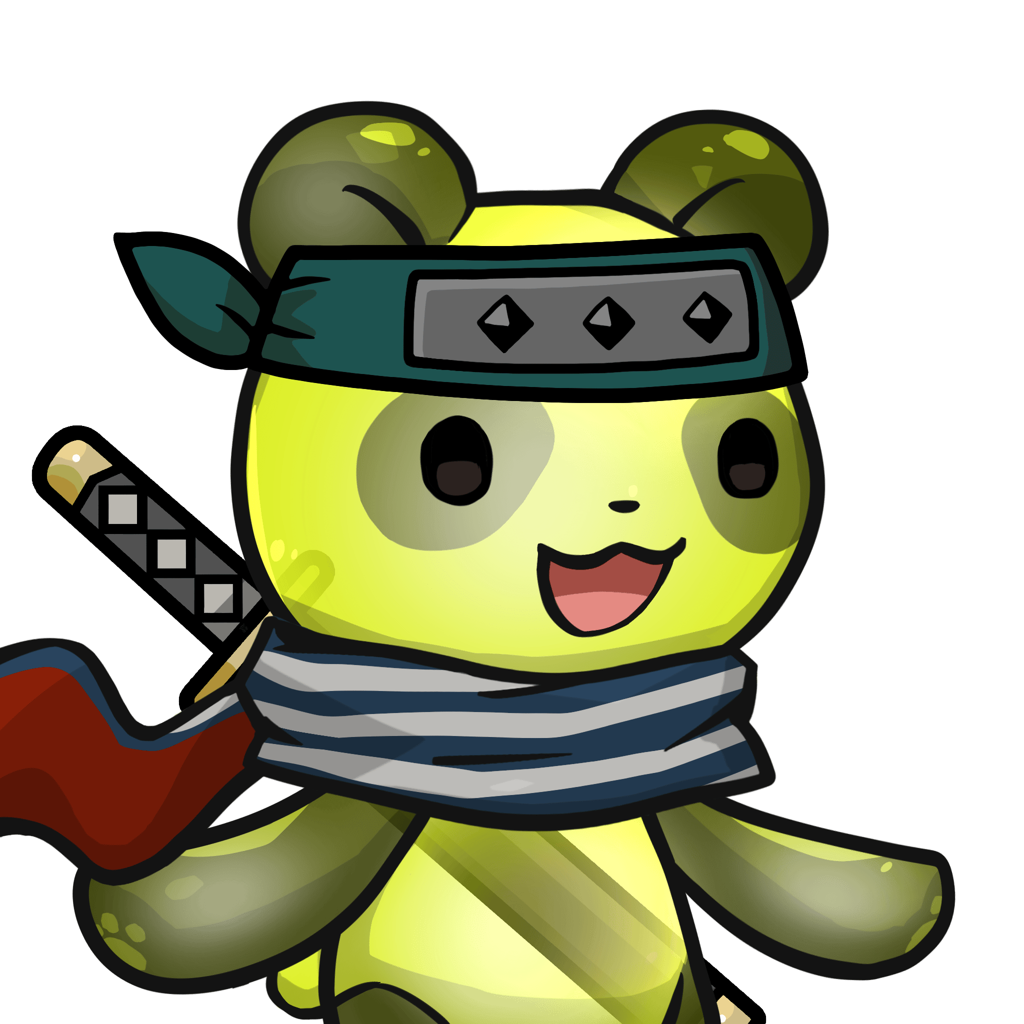 Leelee-Gummypanda-lemon #10858