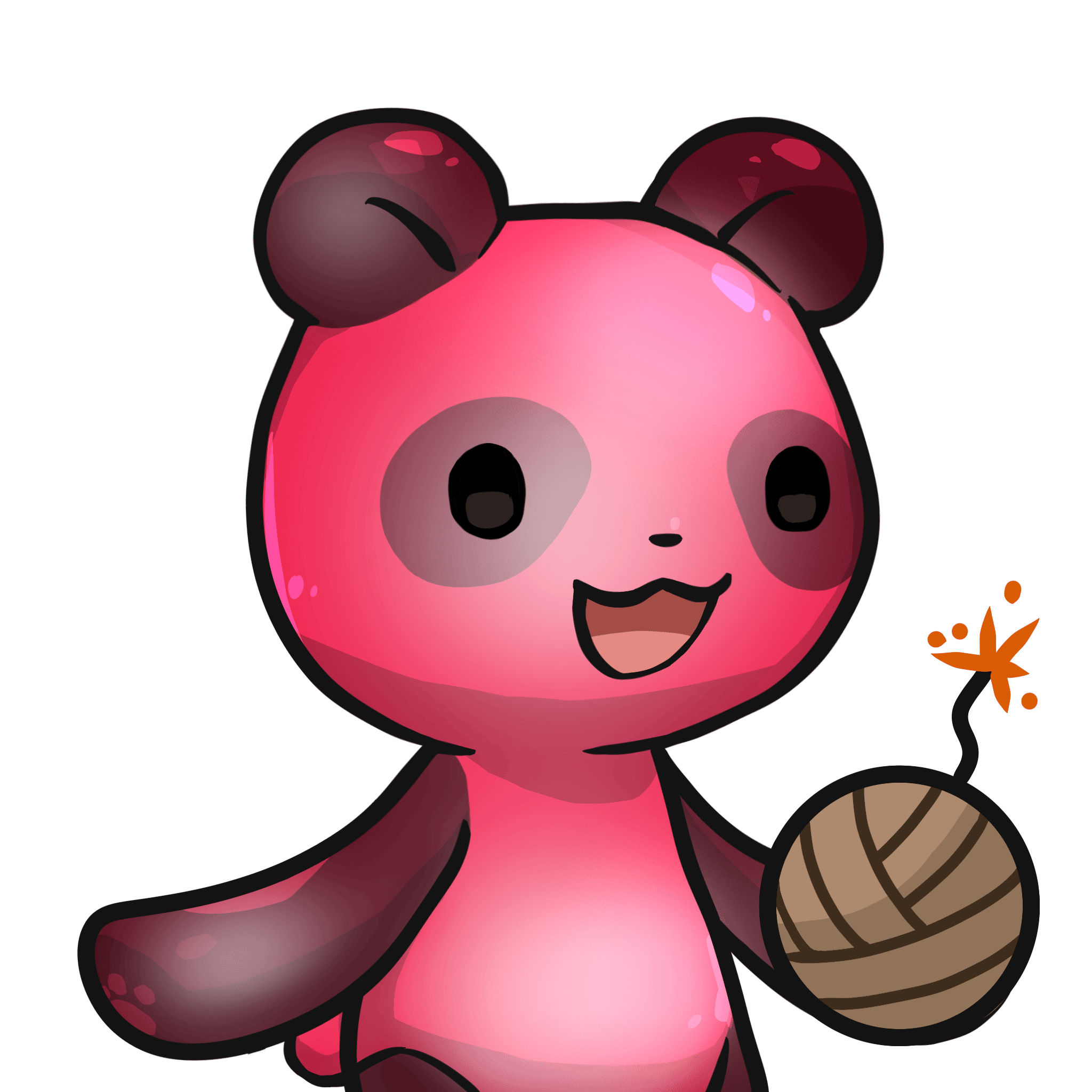 Leelee-Gummypanda-strawberry #10875