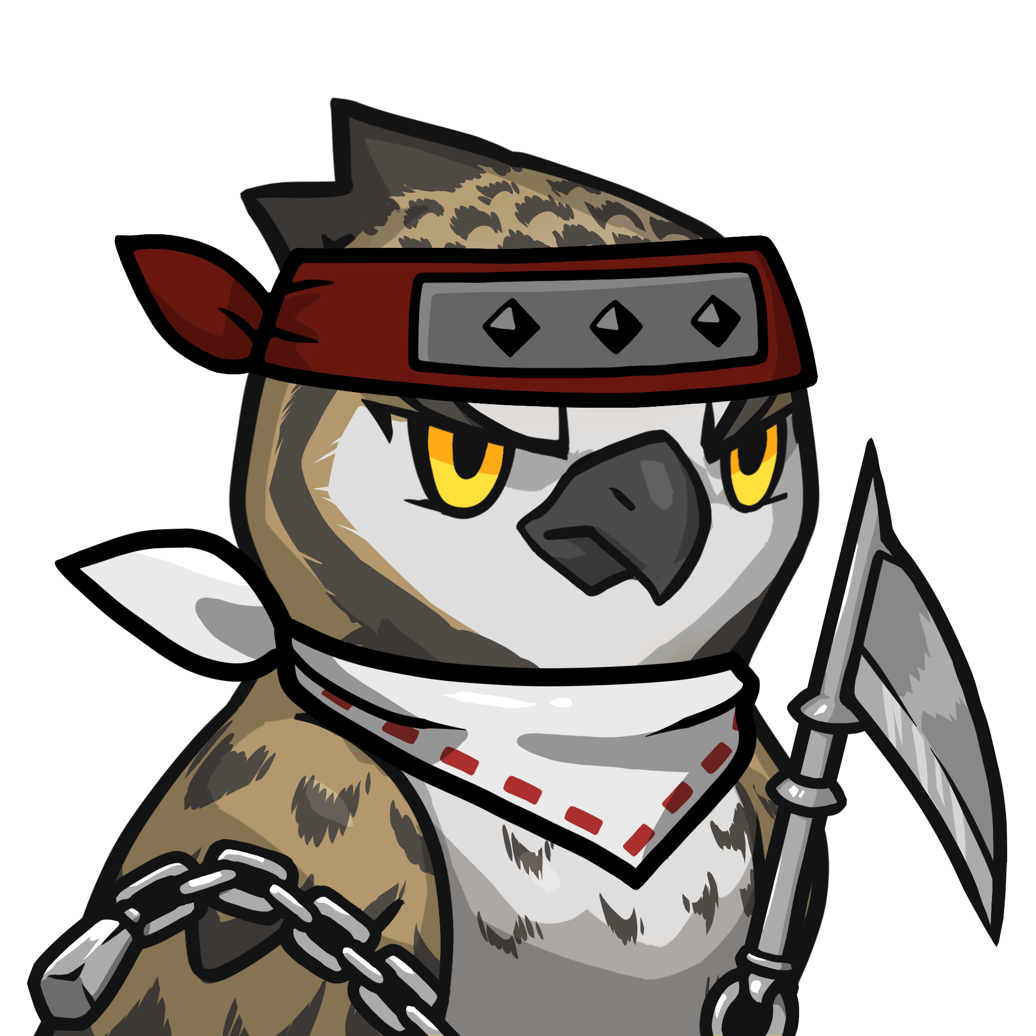 Narukami-Horned owl #10952