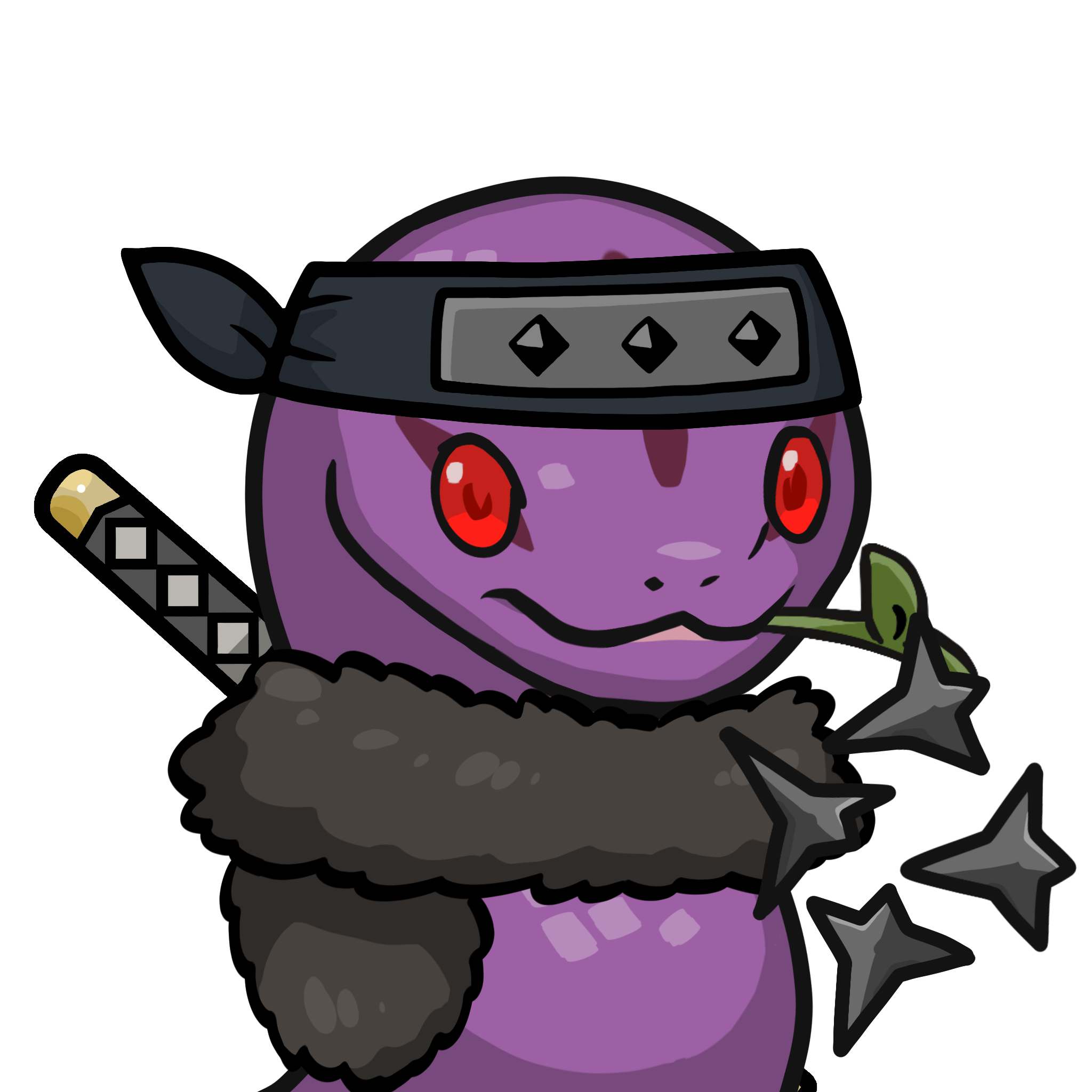 Orochi-Purple(leaf) #10961