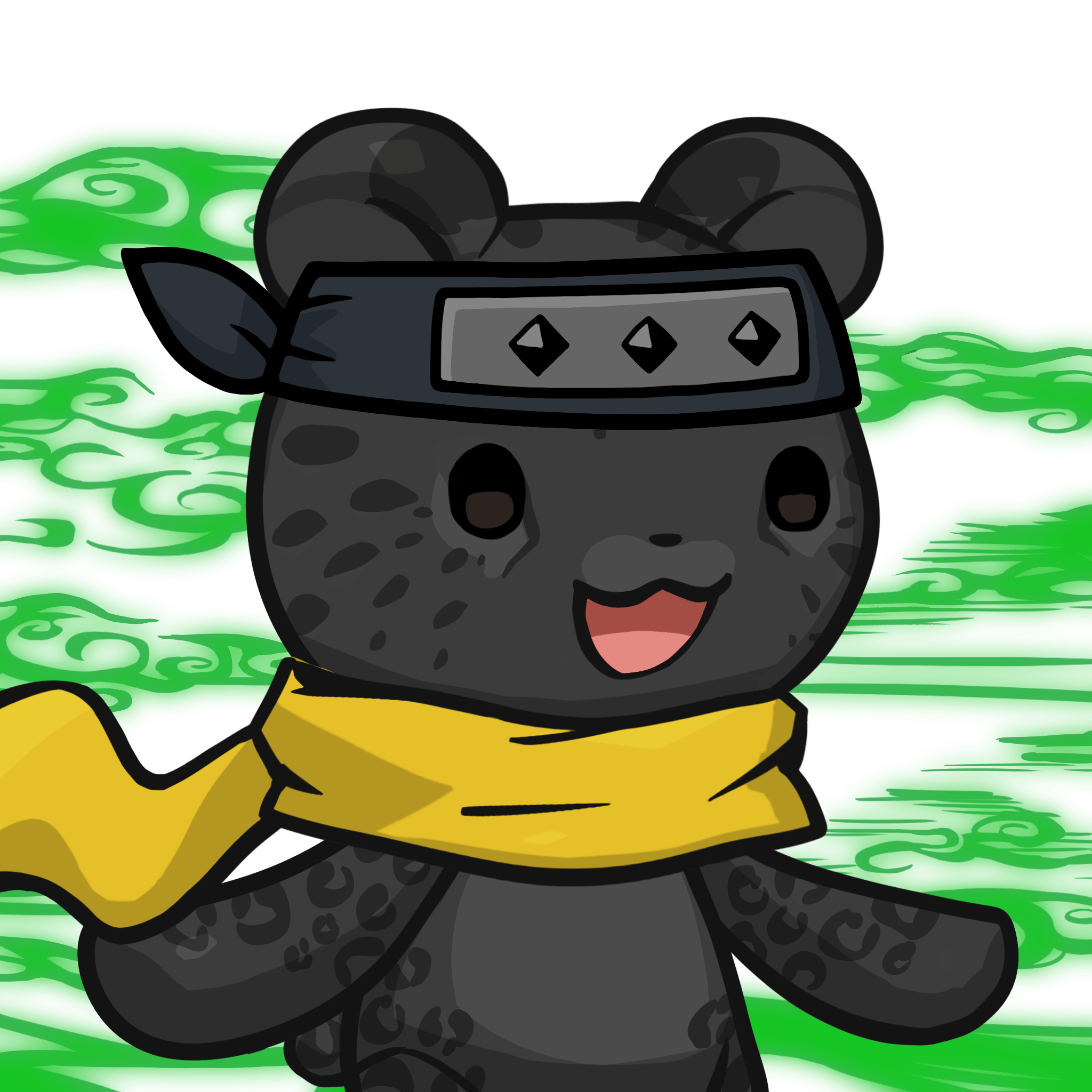 Leelee-Black leopard #10994