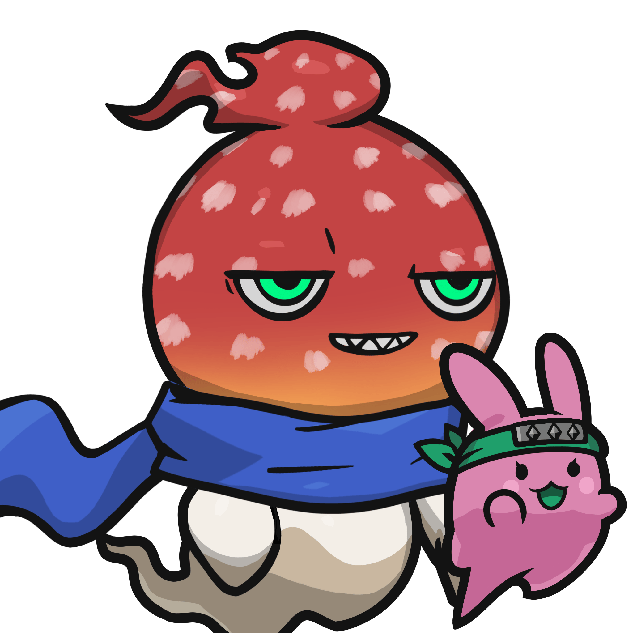 Mitama-Red Mushroom #11235