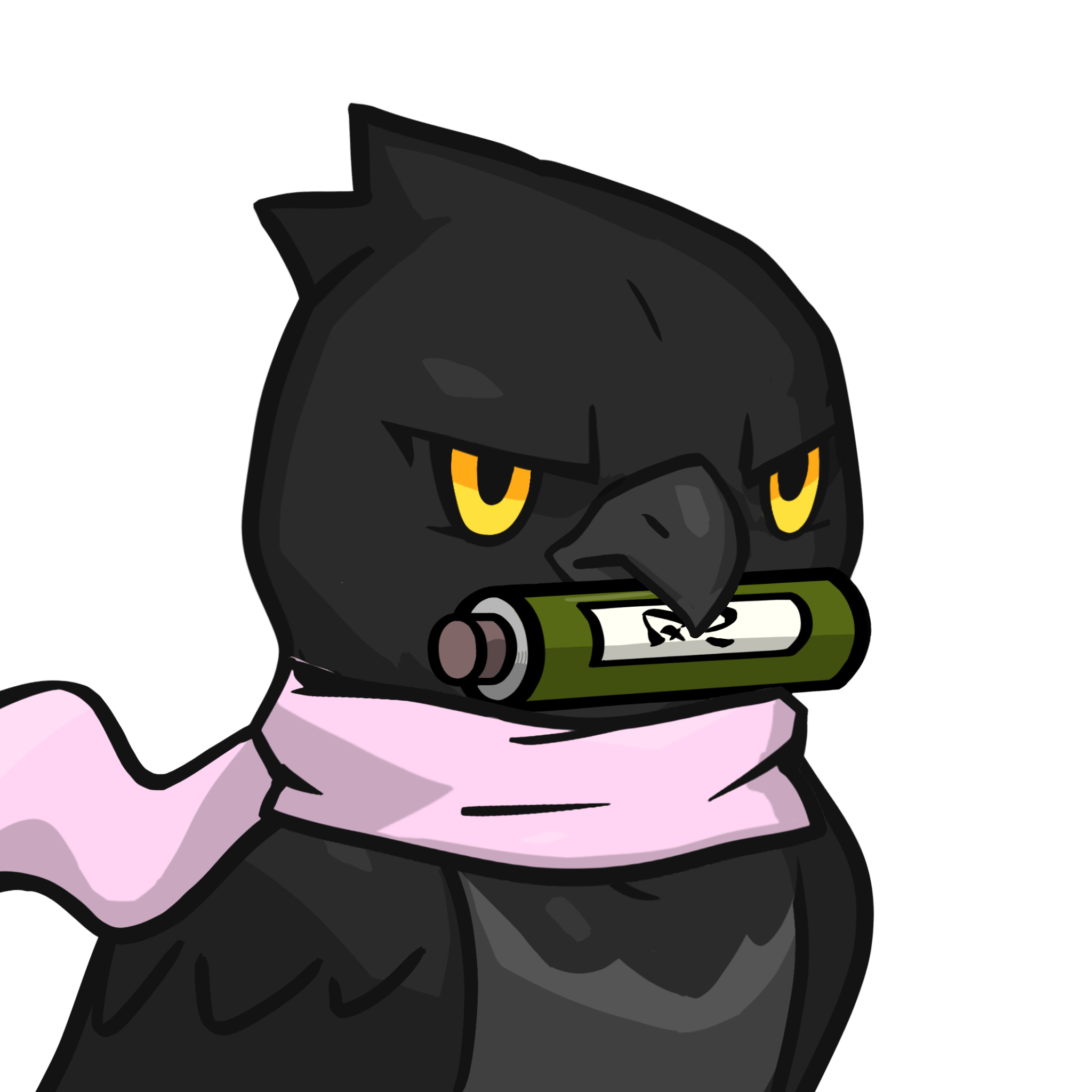 Narukami-Crow(scroll) #11266