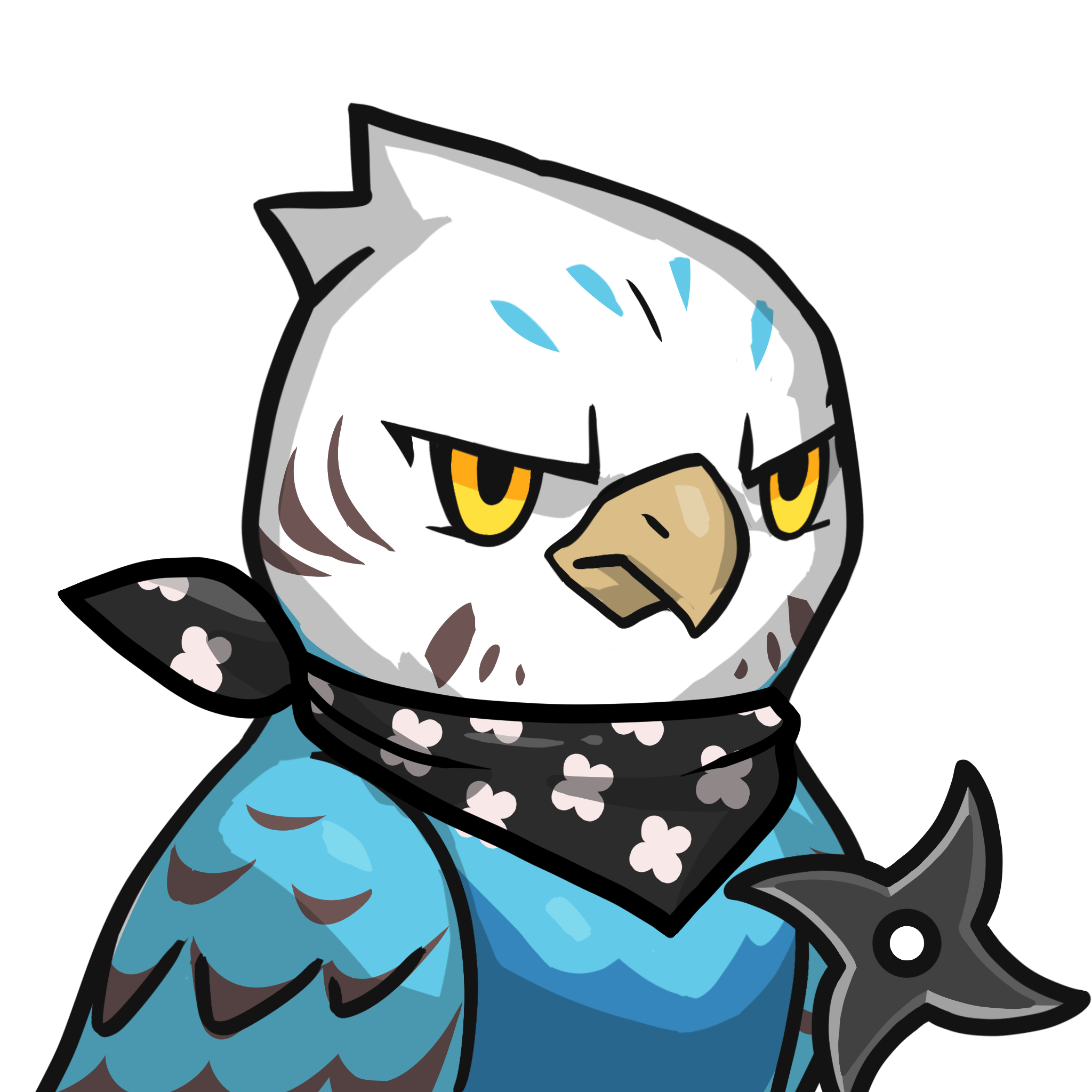 Narukami-Blue budgie #11274