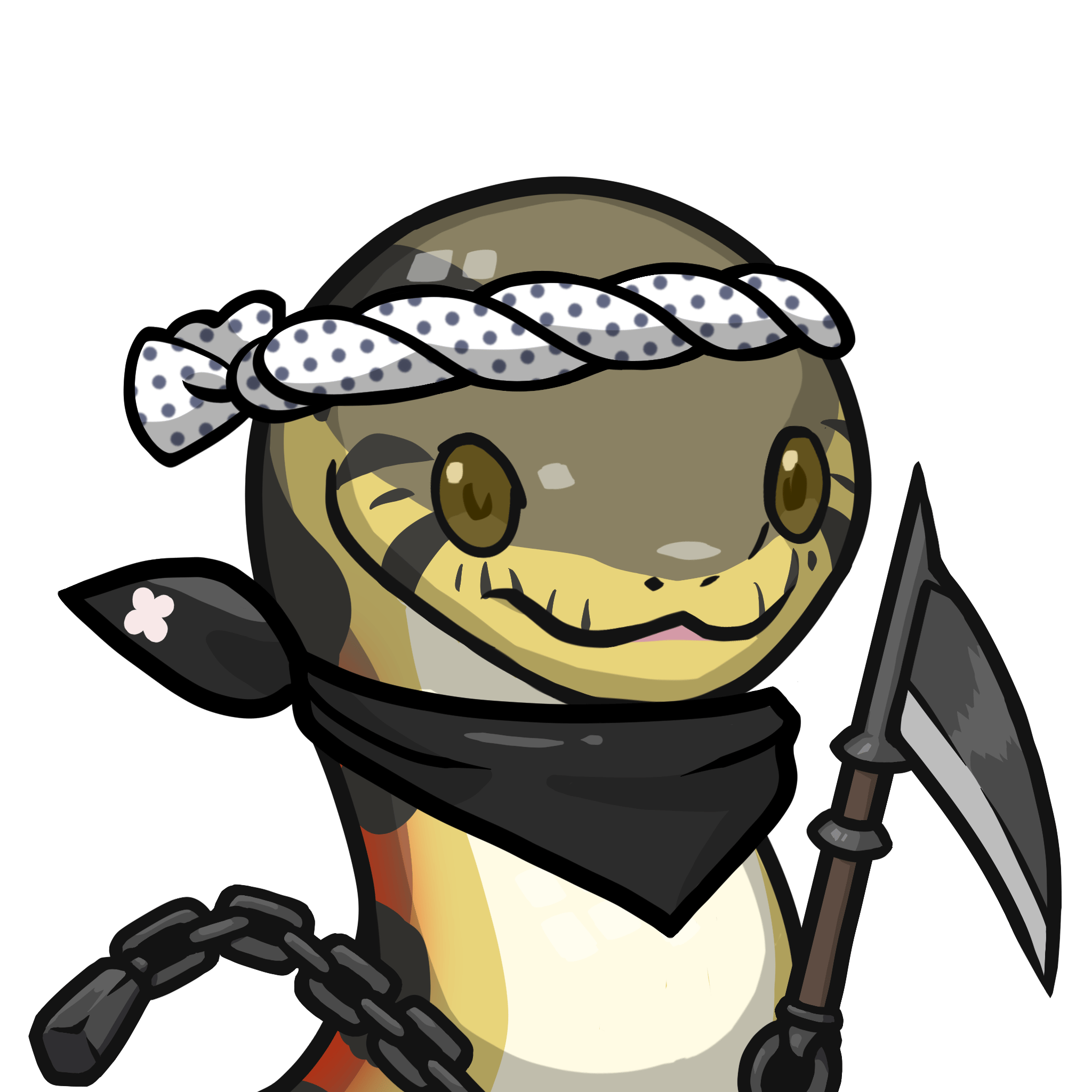 Orochi-Ringed grass snake #11398