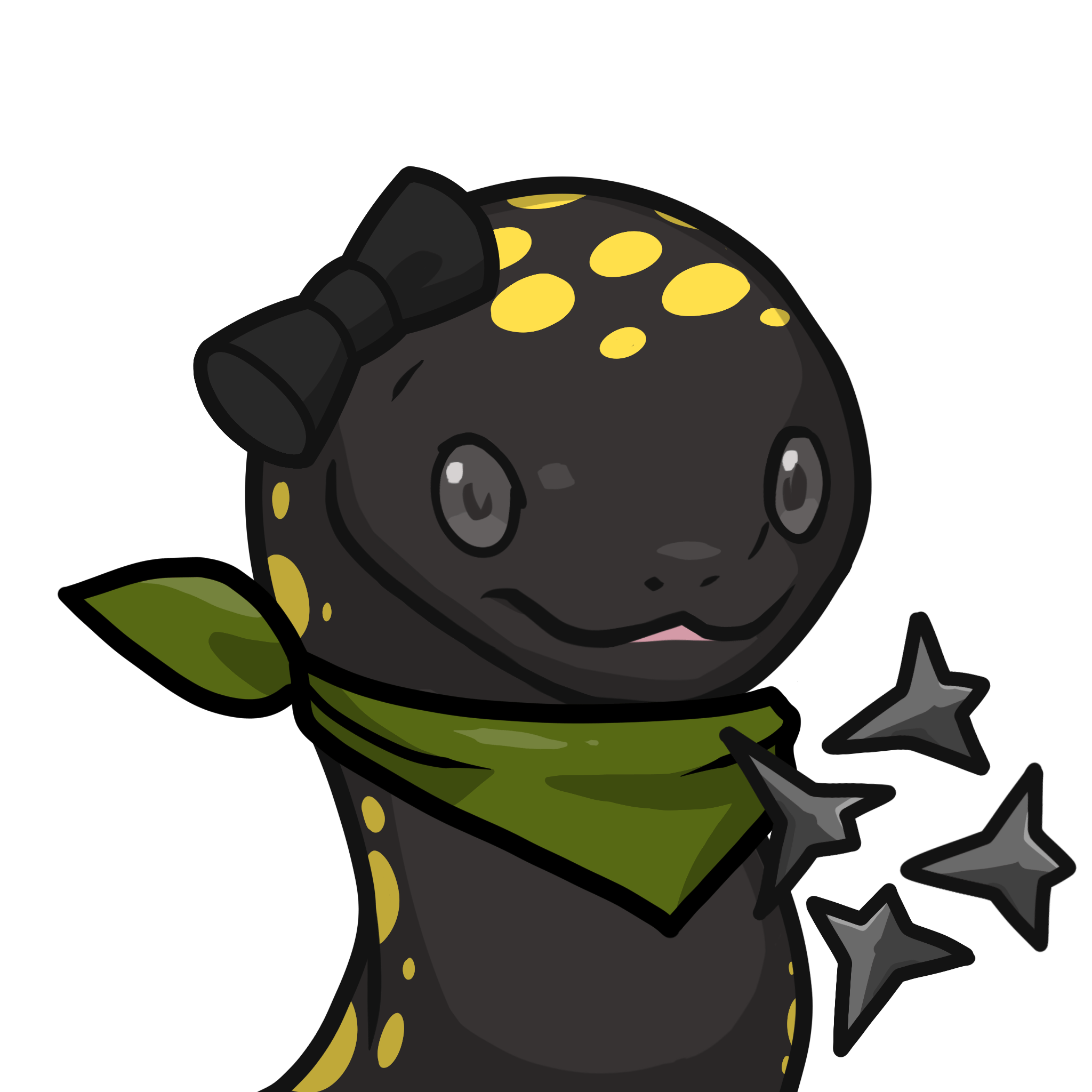 Orochi-Pointed salamander #11487