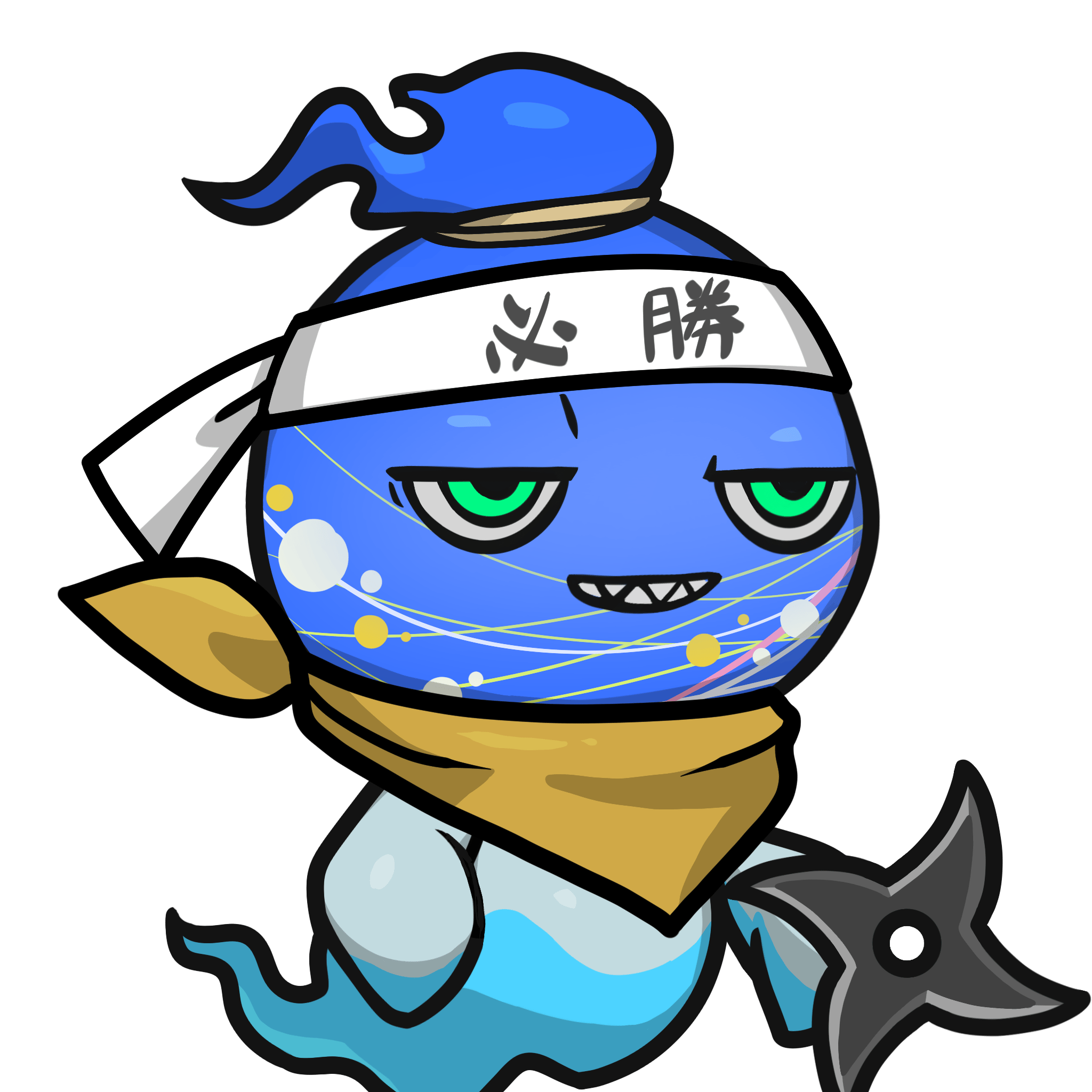 Mitama-Water balloon yo-yo(blue) #11672