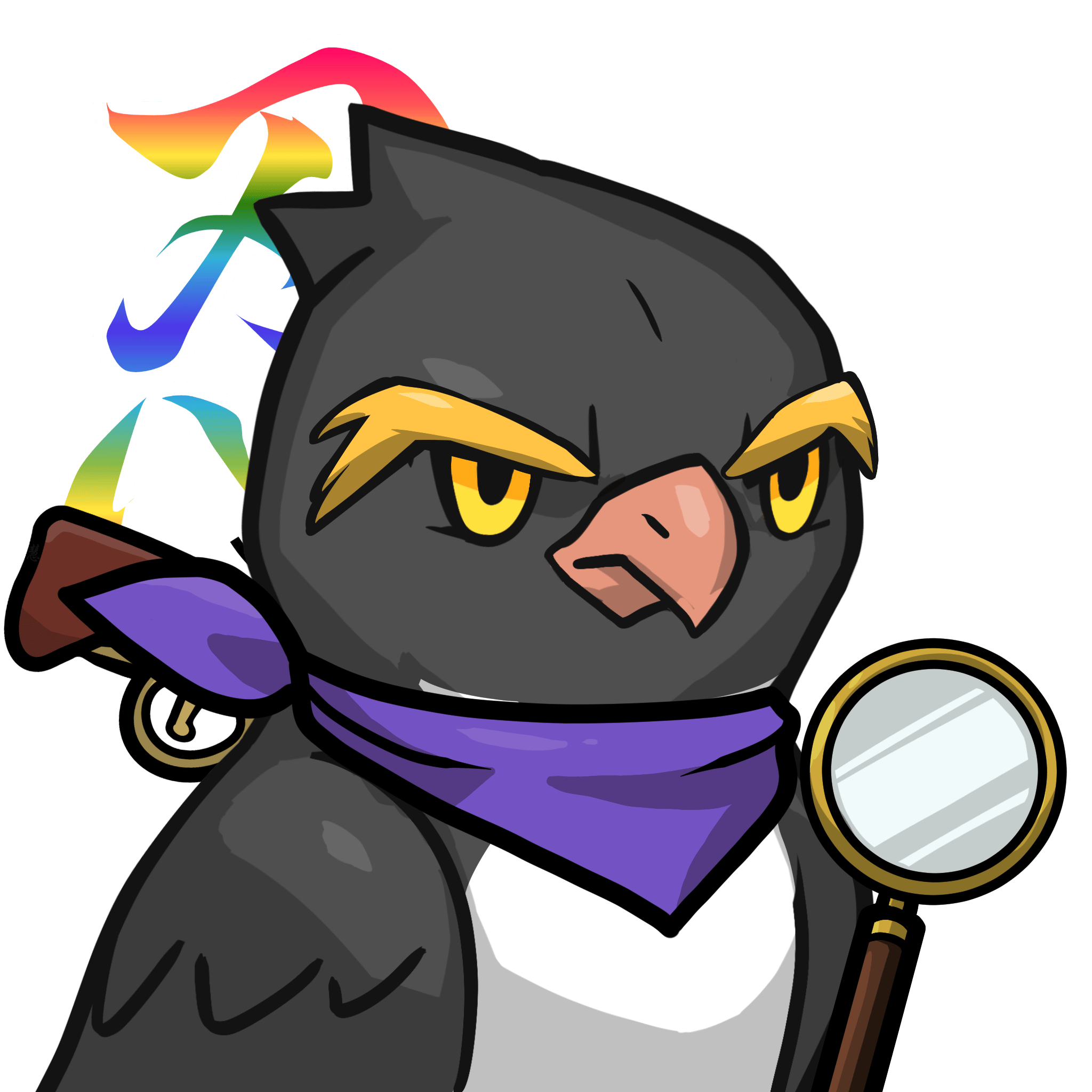 Narukami-Rockhopper penguin #11750