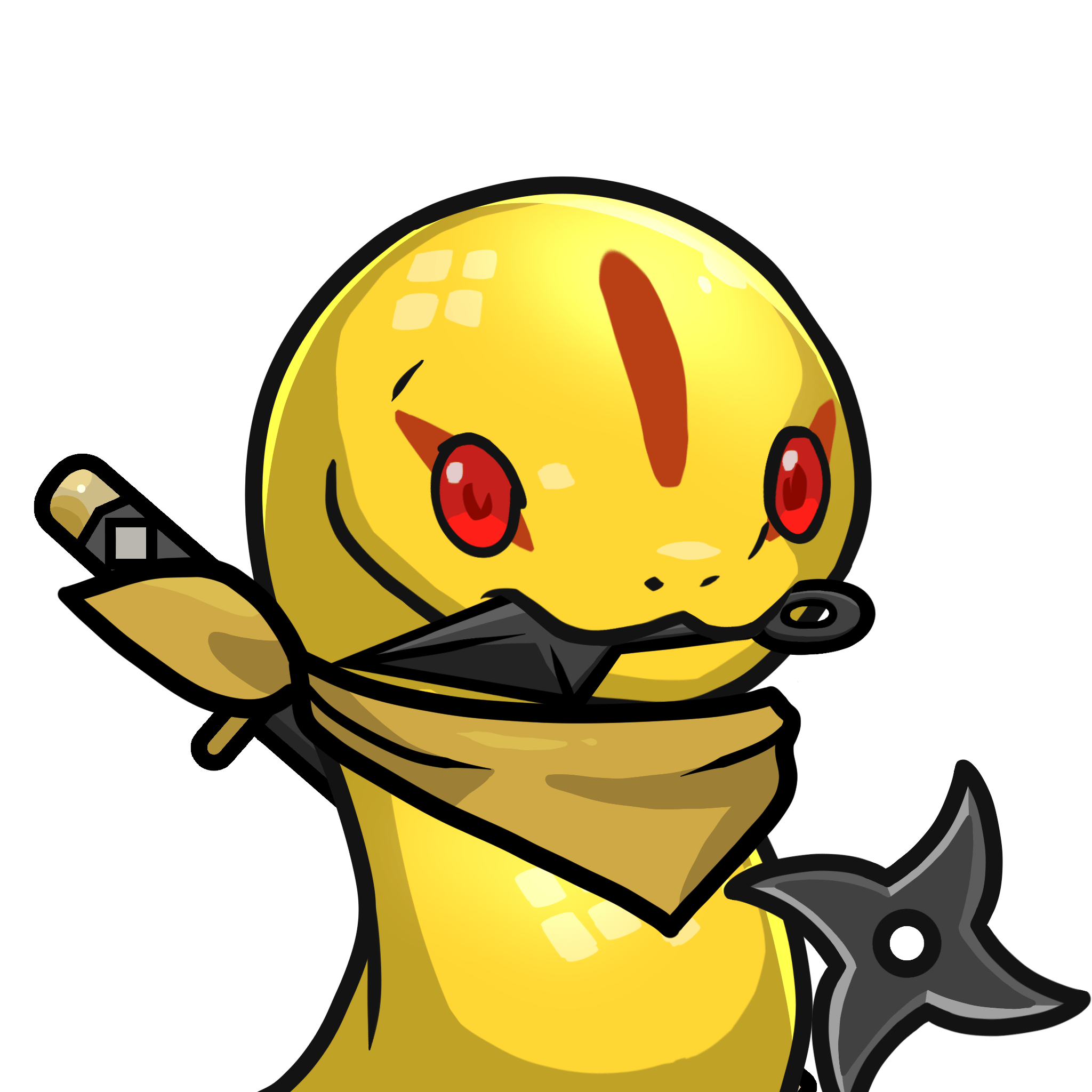 Orochi-Gold(kunai) #11863