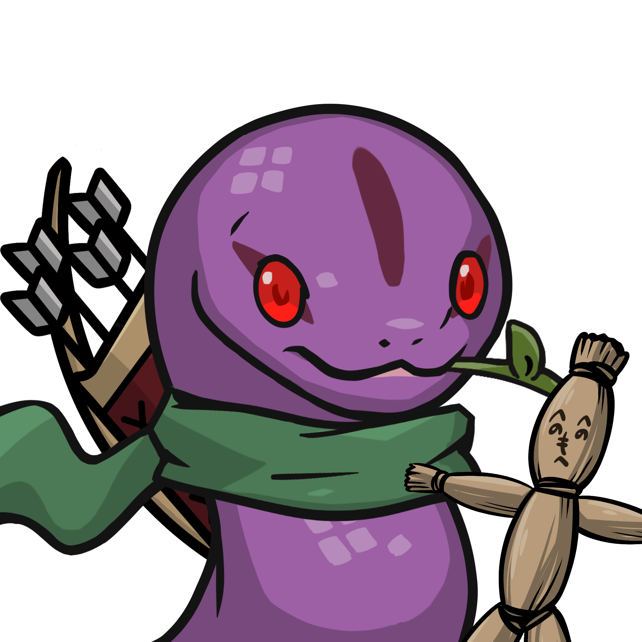 Orochi-Purple(leaf) #11876