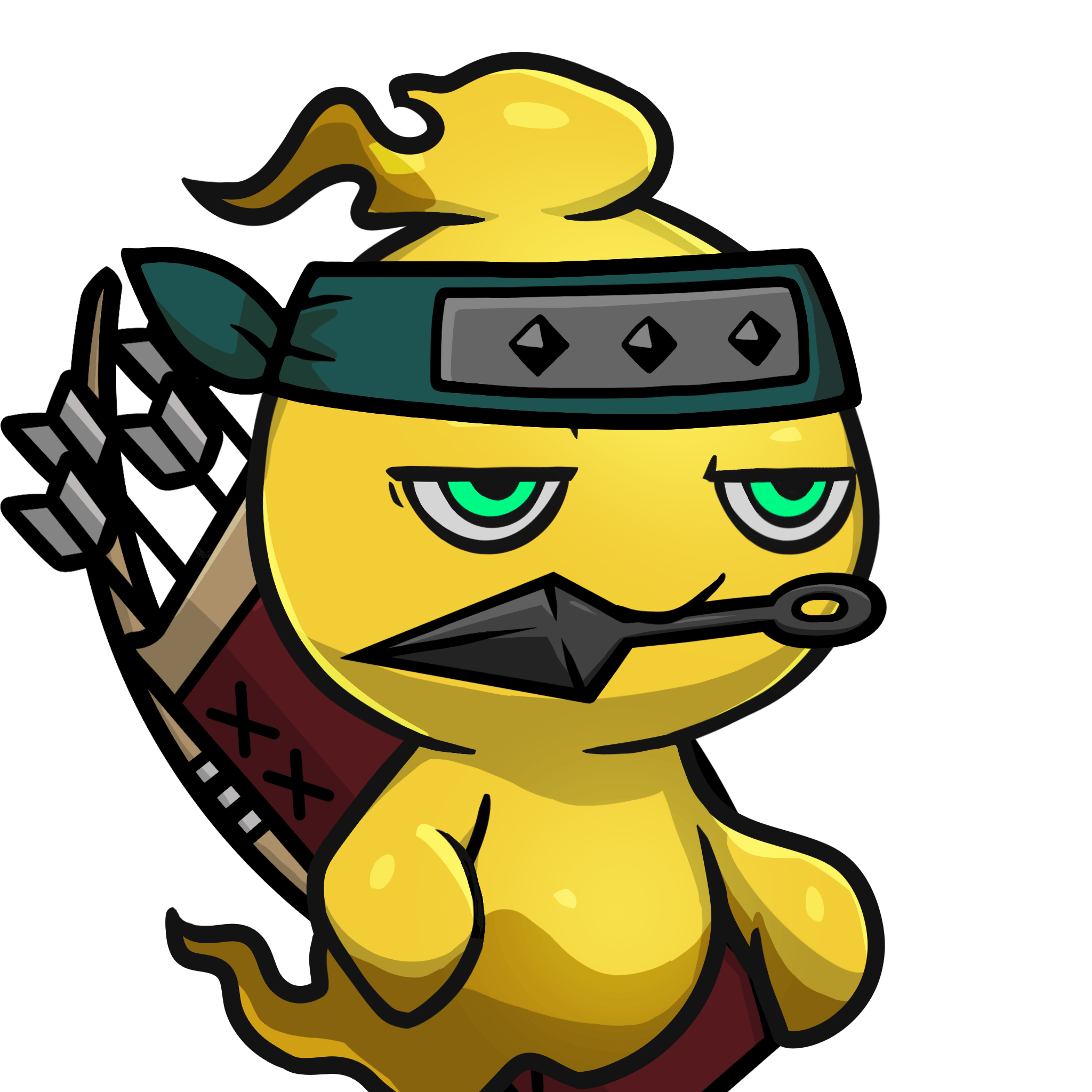 Mitama-Gold(kunai) #11898