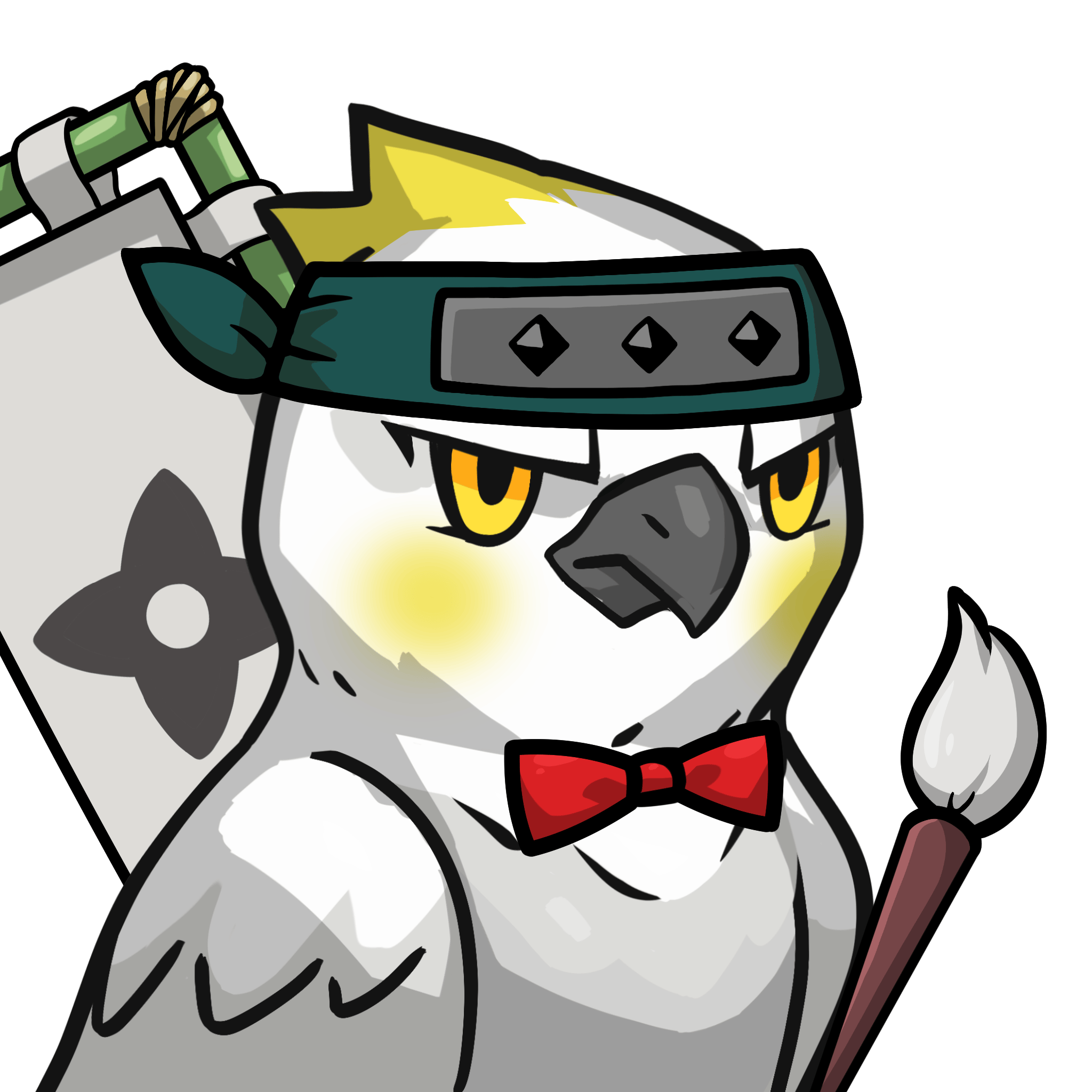 Narukami-Yellow-crested cockatoo #12101
