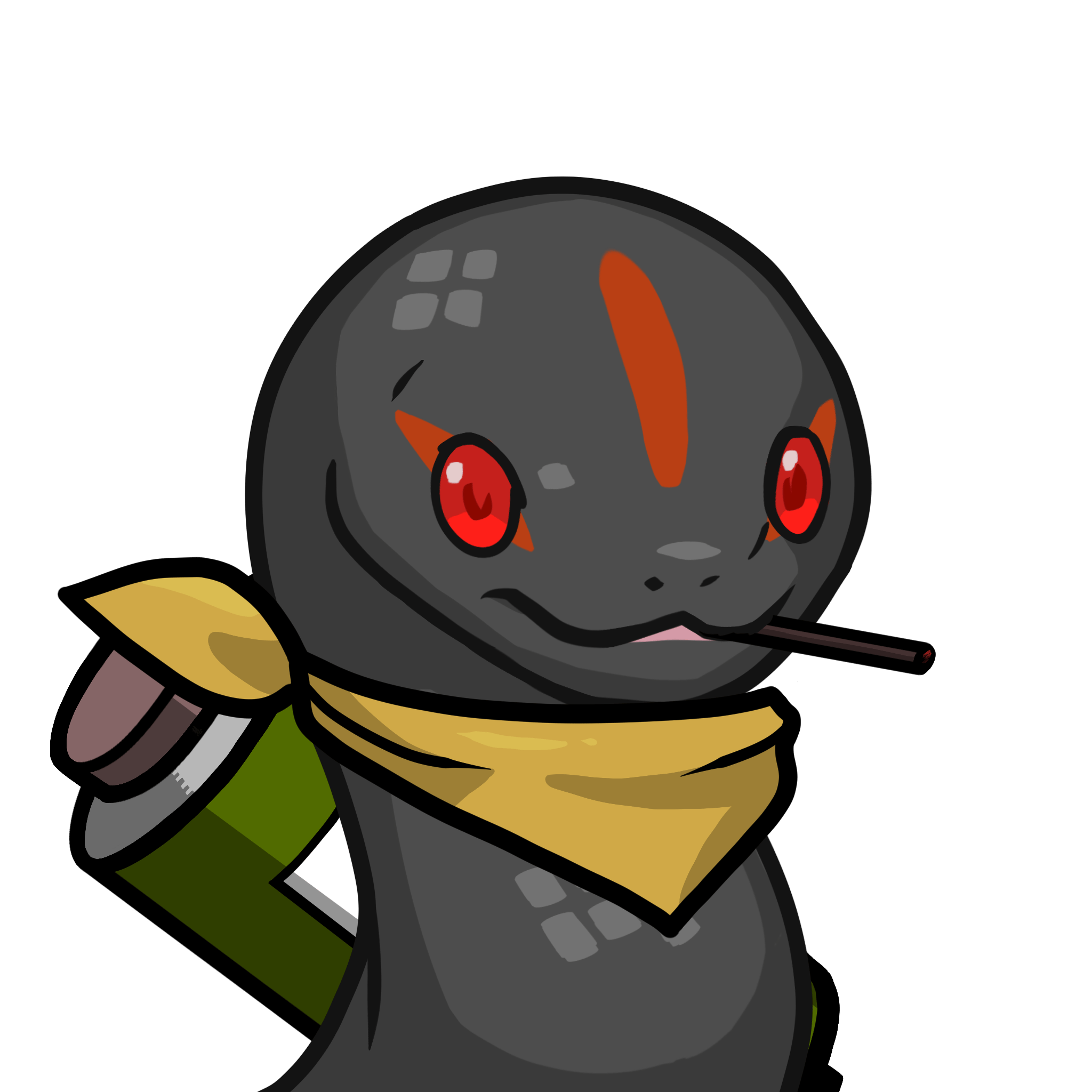 Orochi-Black(tobacco) #12140