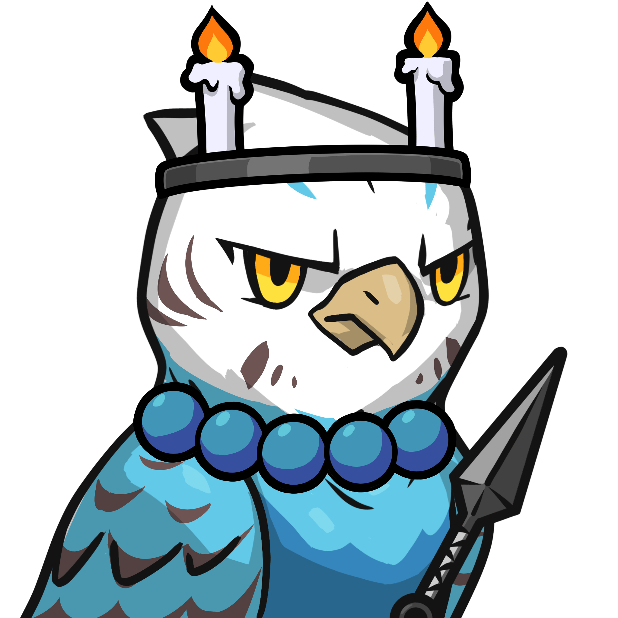 Narukami-Blue budgie #12149
