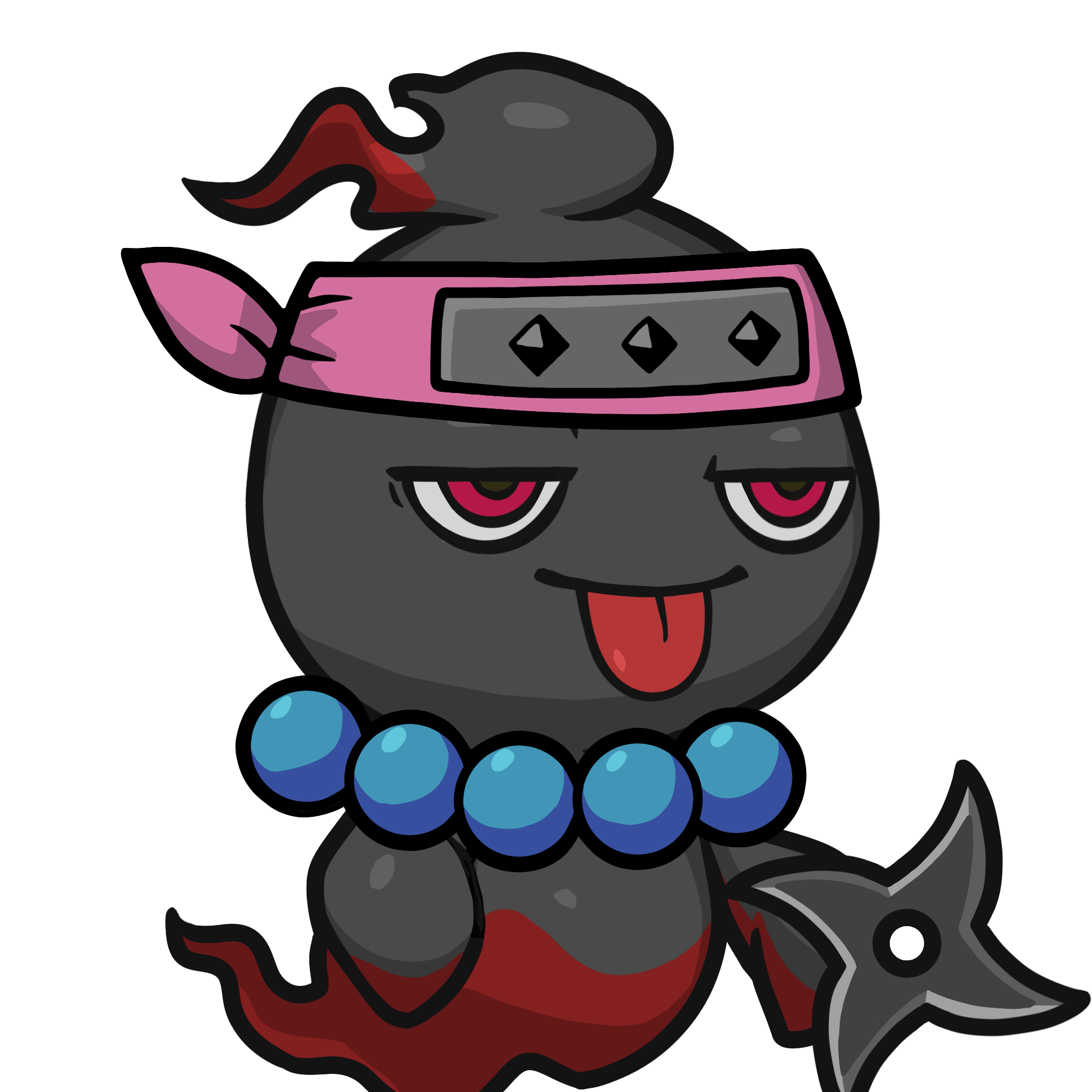 Mitama-Black_Red02 #12153