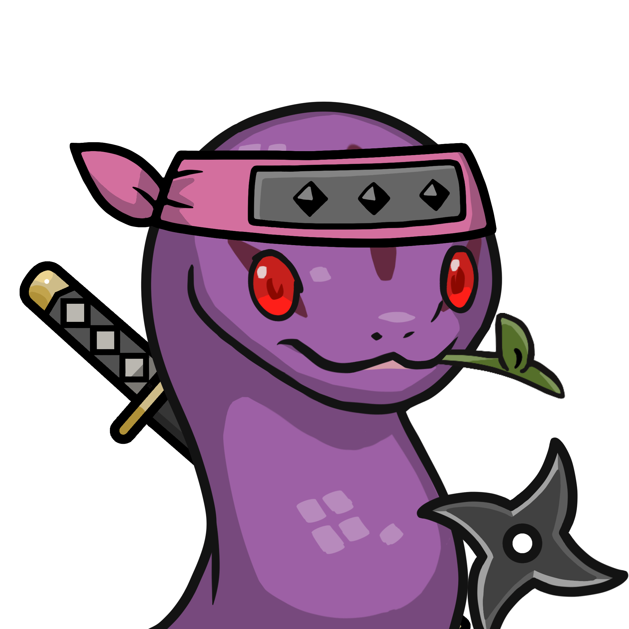 Orochi-Purple(leaf) #12175
