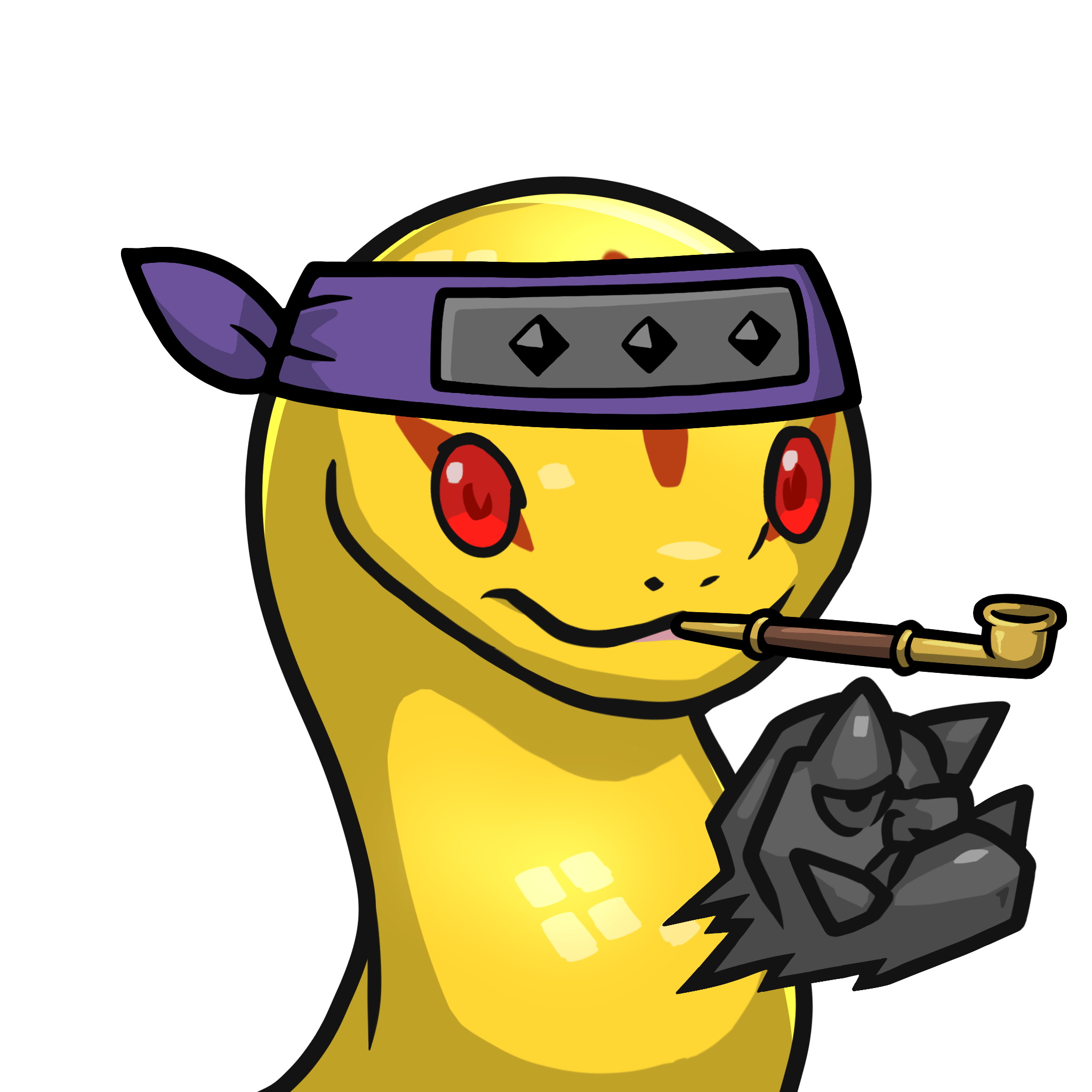 Orochi-Gold(pipe) #12207