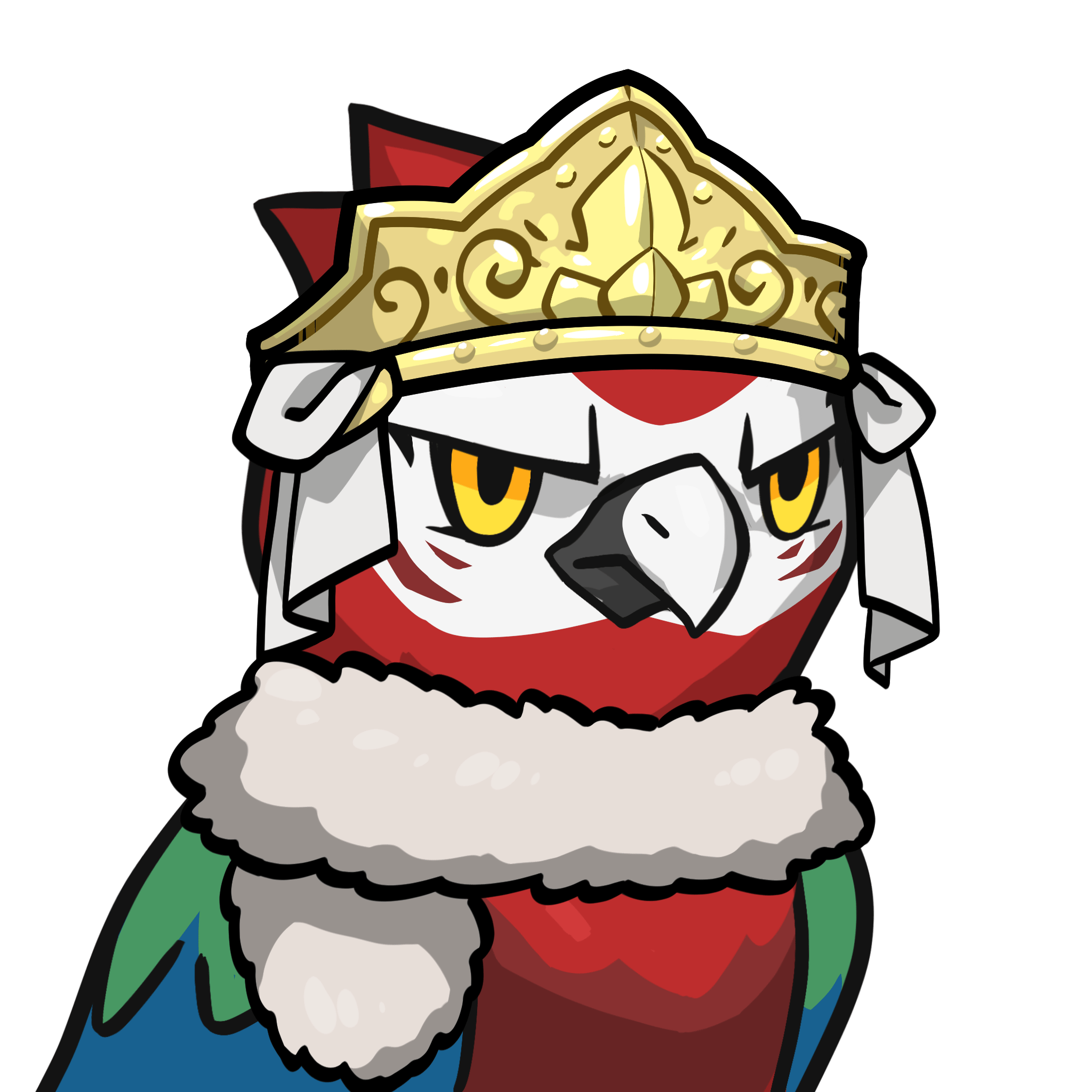 Narukami-Scarlet macaw #12230