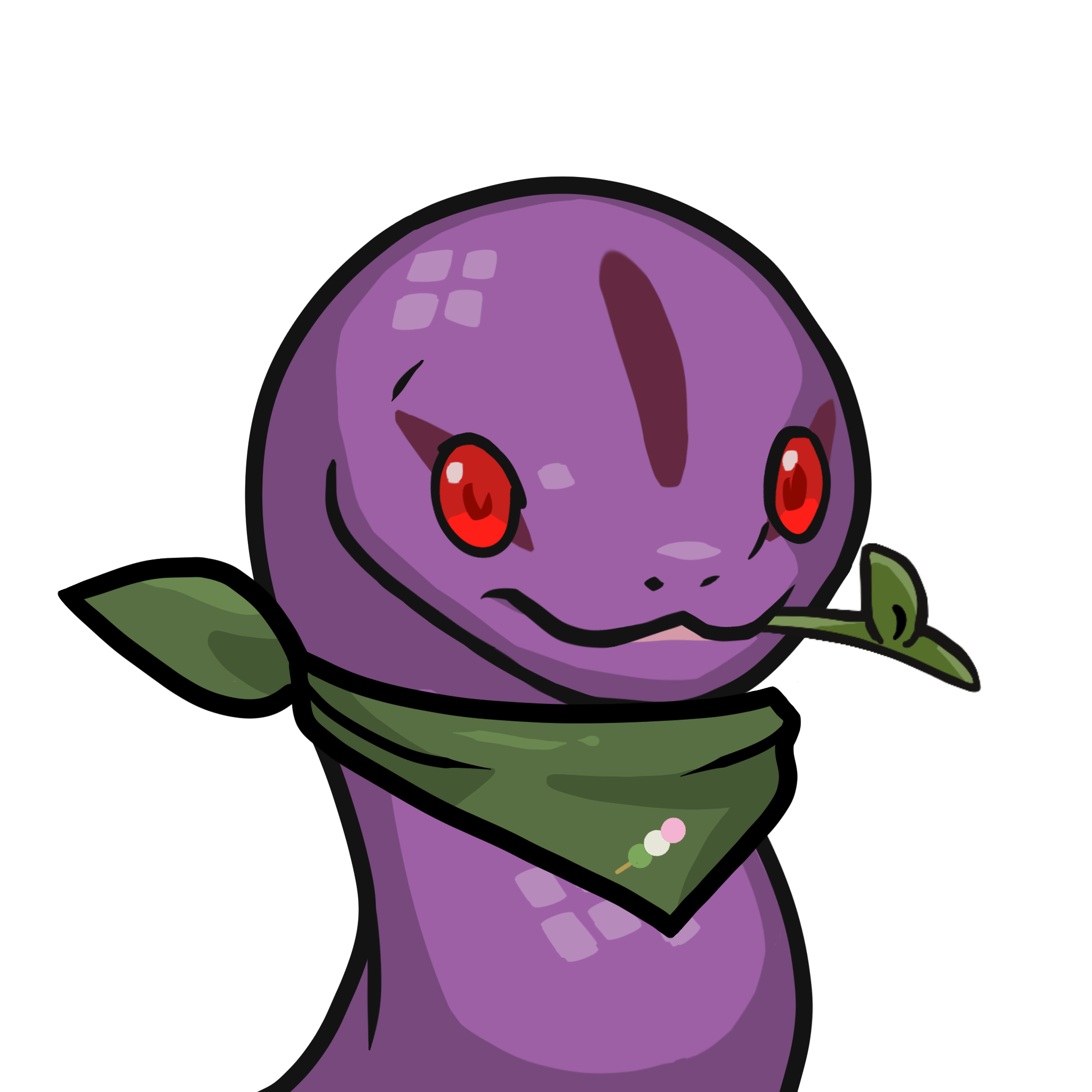 Orochi-Purple(leaf) #12247