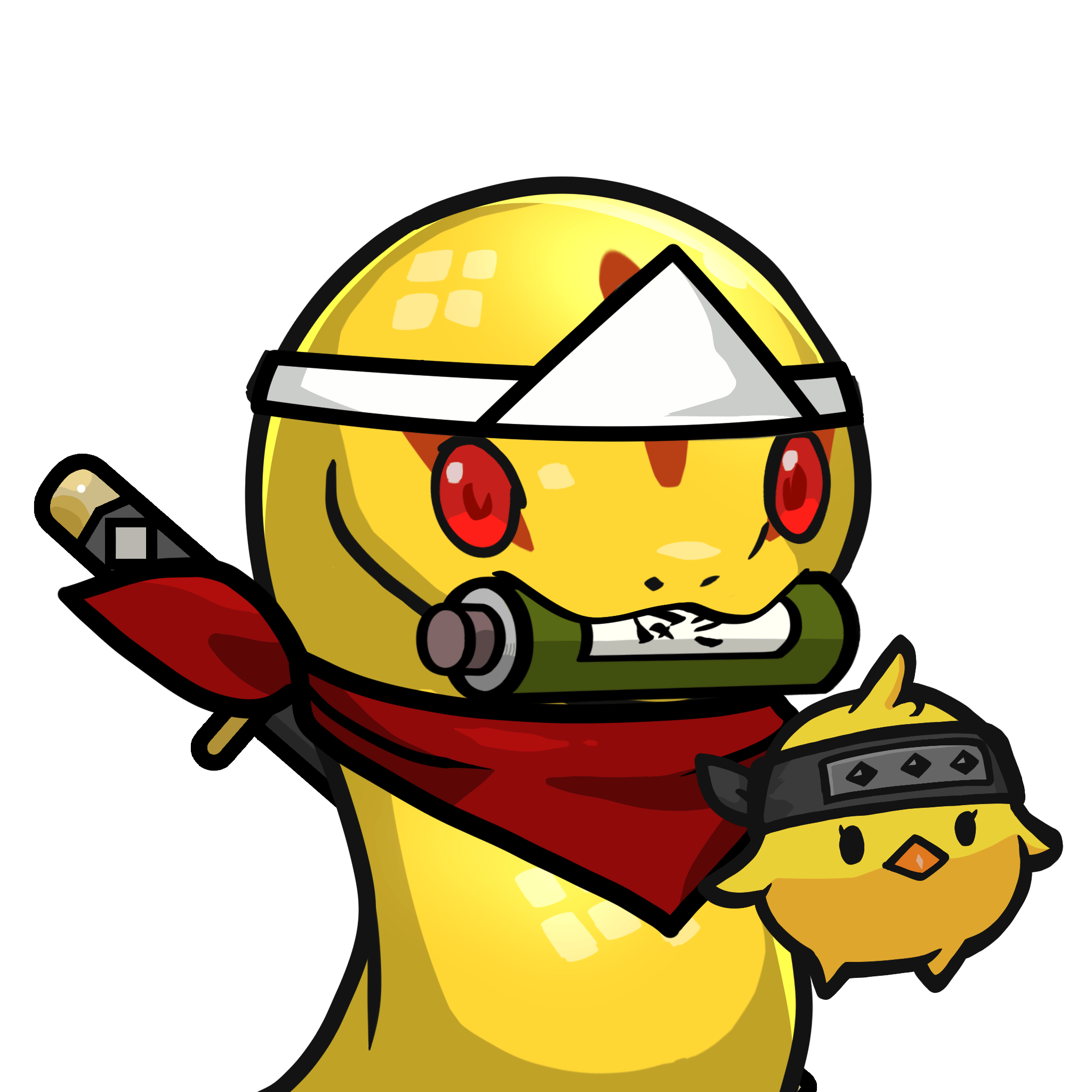 Orochi-Gold(scroll) #12248