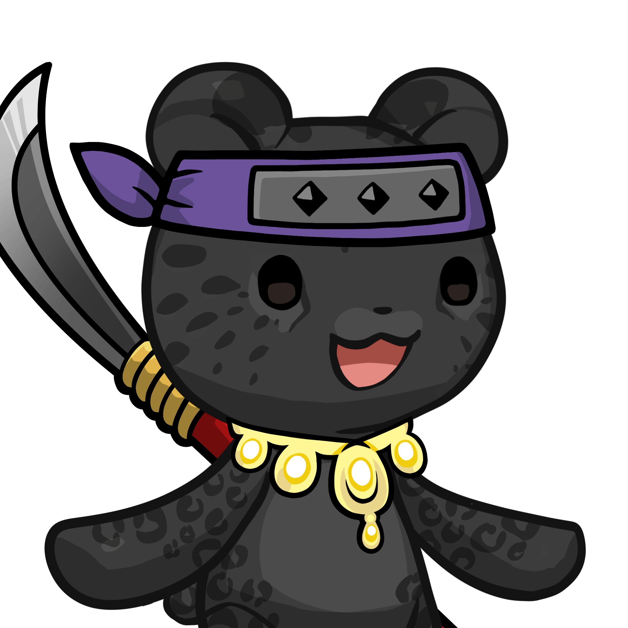 Leelee-Black leopard #12299