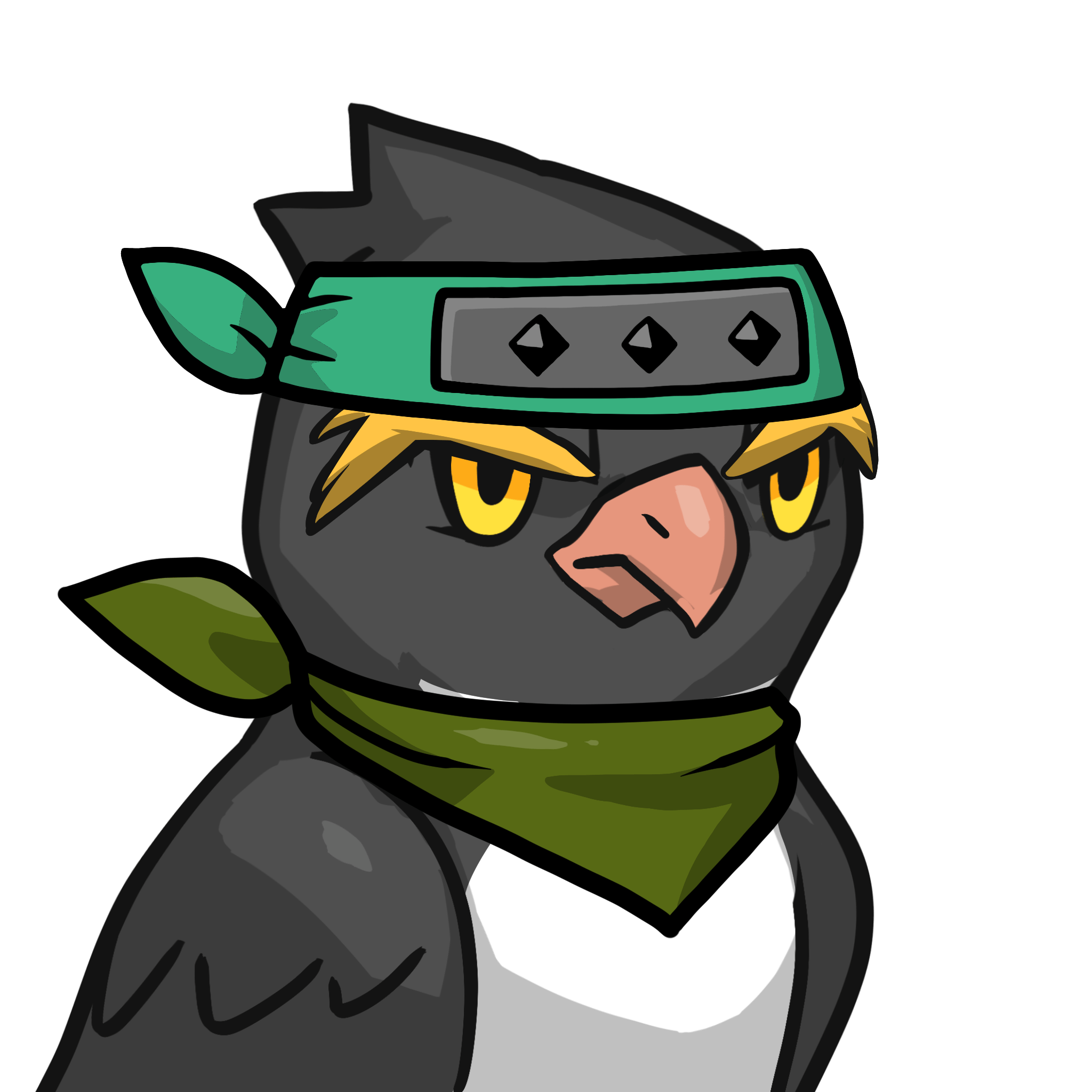 Narukami-Rockhopper penguin #12322