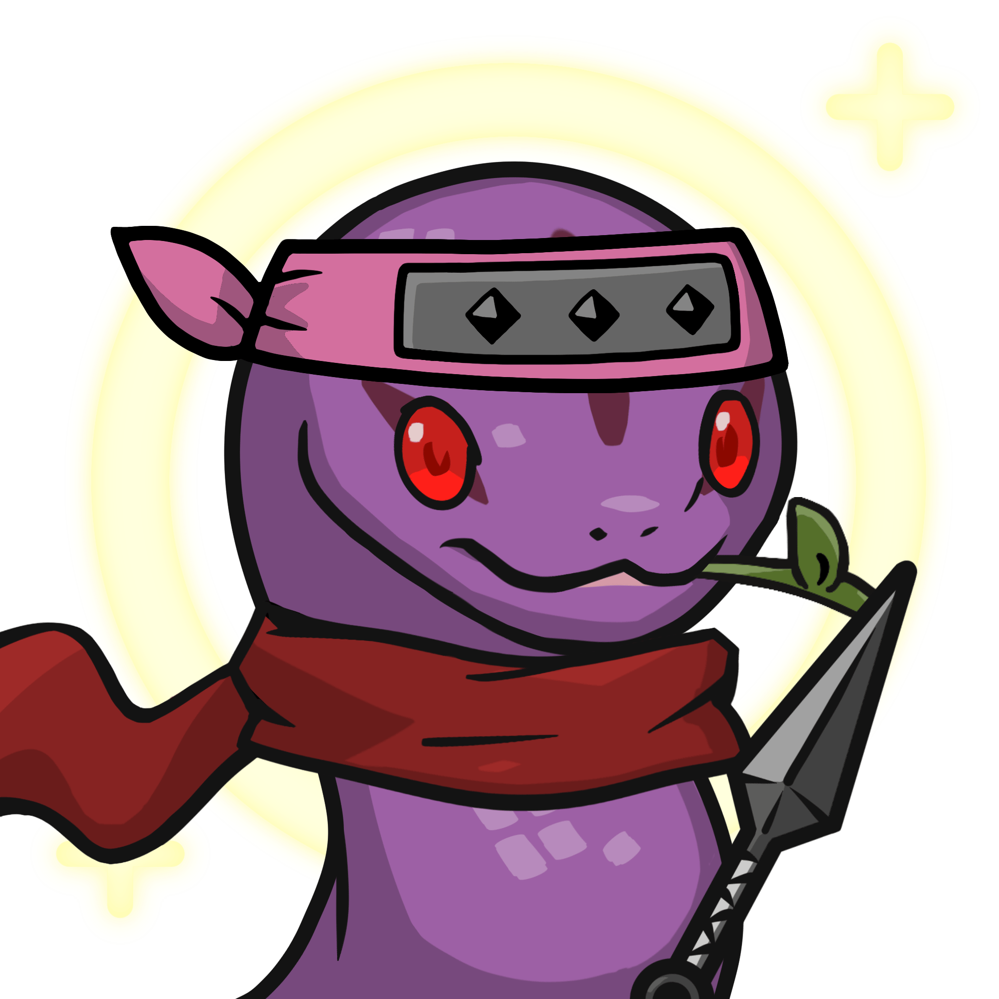 Orochi-Purple(leaf) #12374