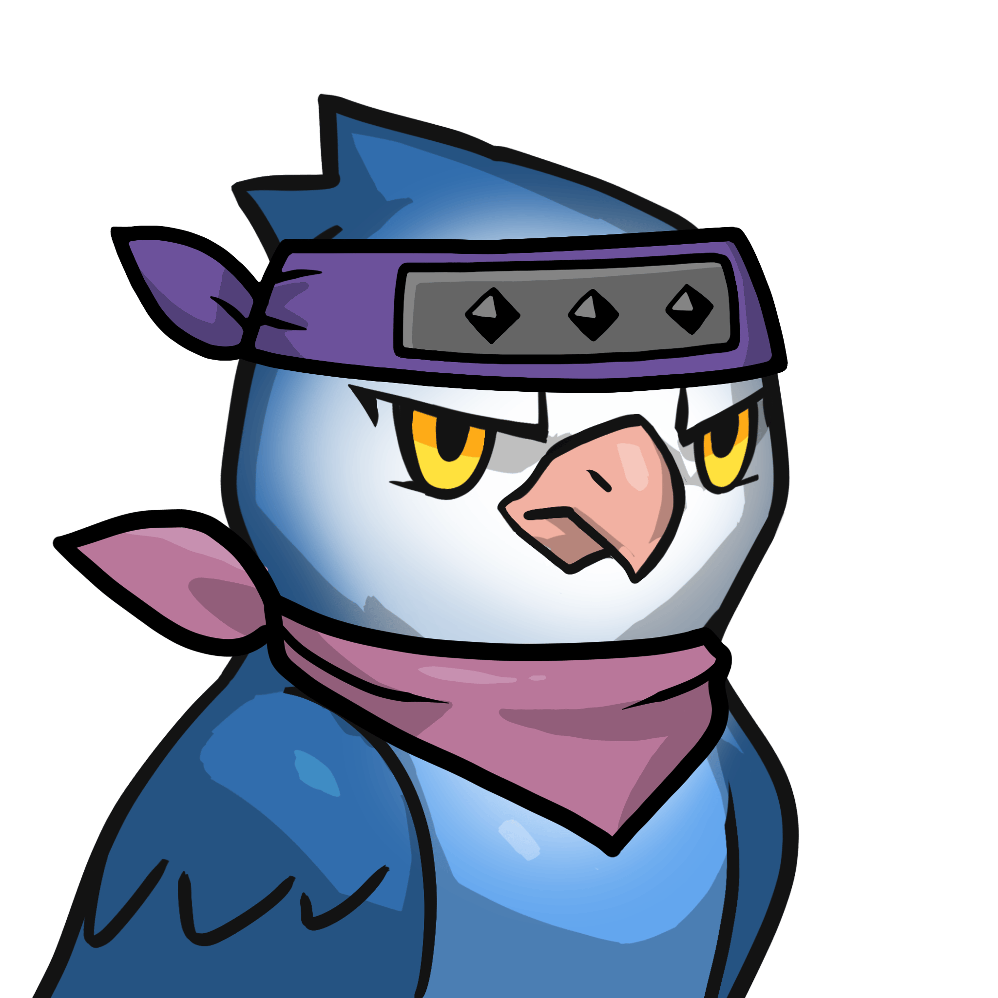Narukami-Rosy-faced lovebird(blue) #12467